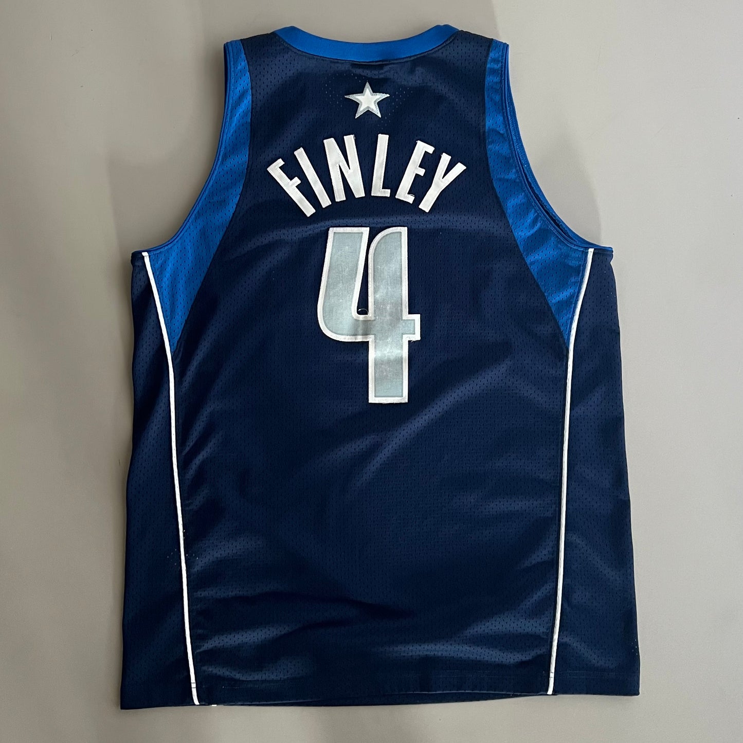 Large 2000s Dallas Mavericks Michael Finley Jersey