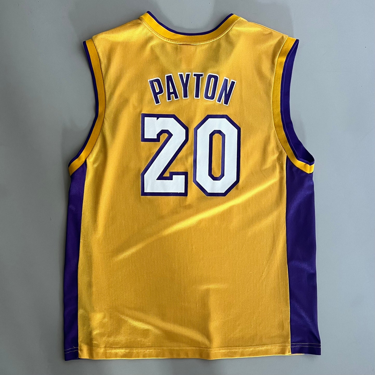 Large 2000s LA Lakers Gary Payton Jersey