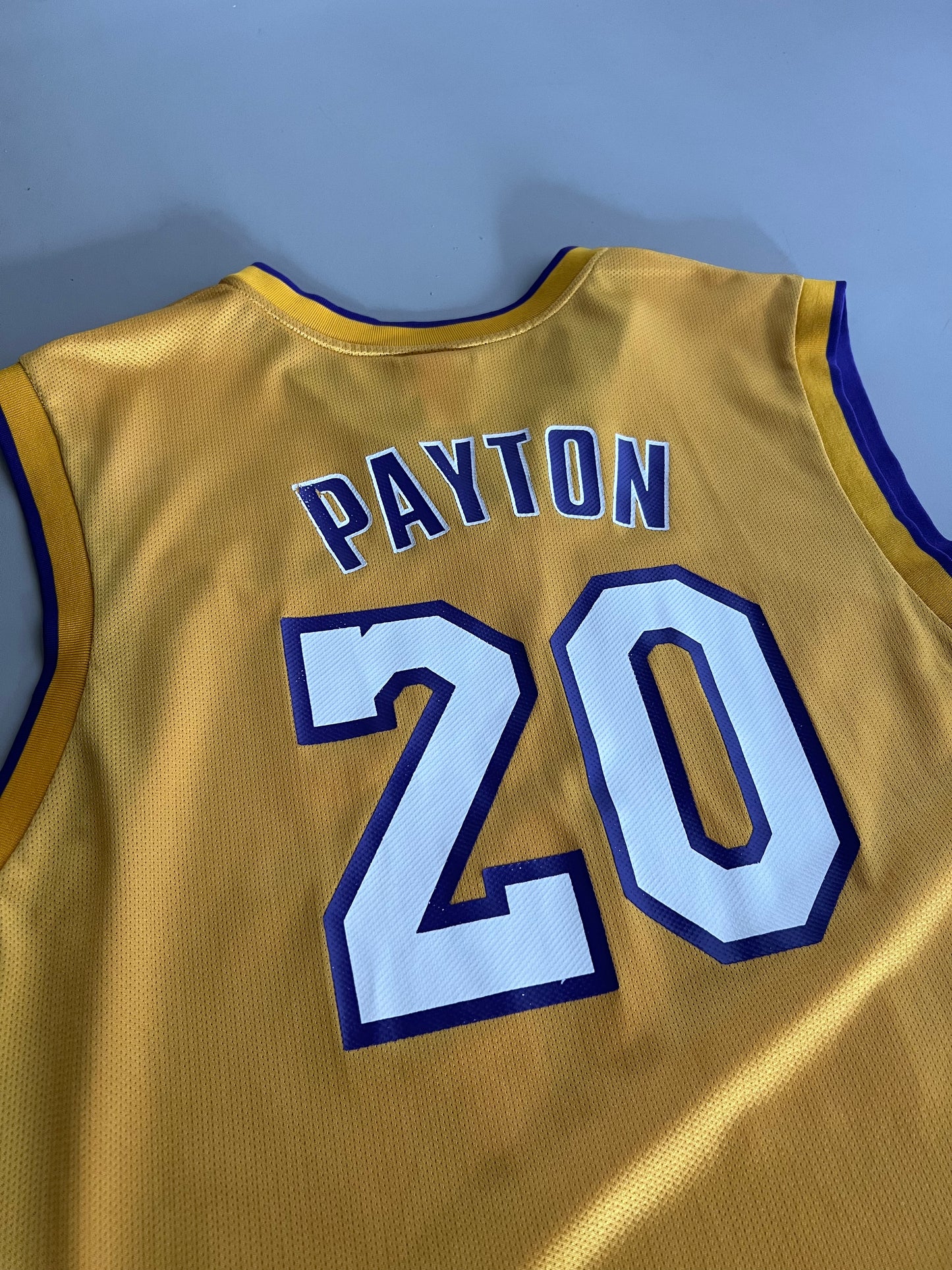 Large 2000s LA Lakers Gary Payton Jersey