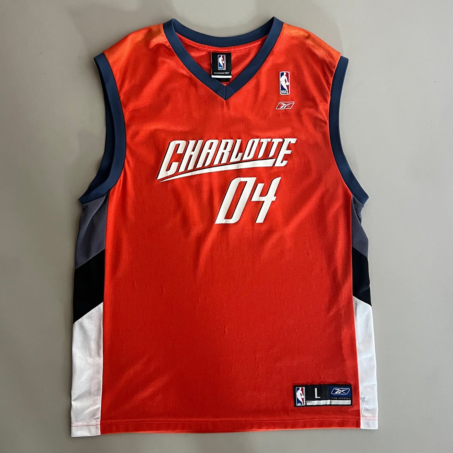 Large 2000s Charlotte Bobcats Jersey