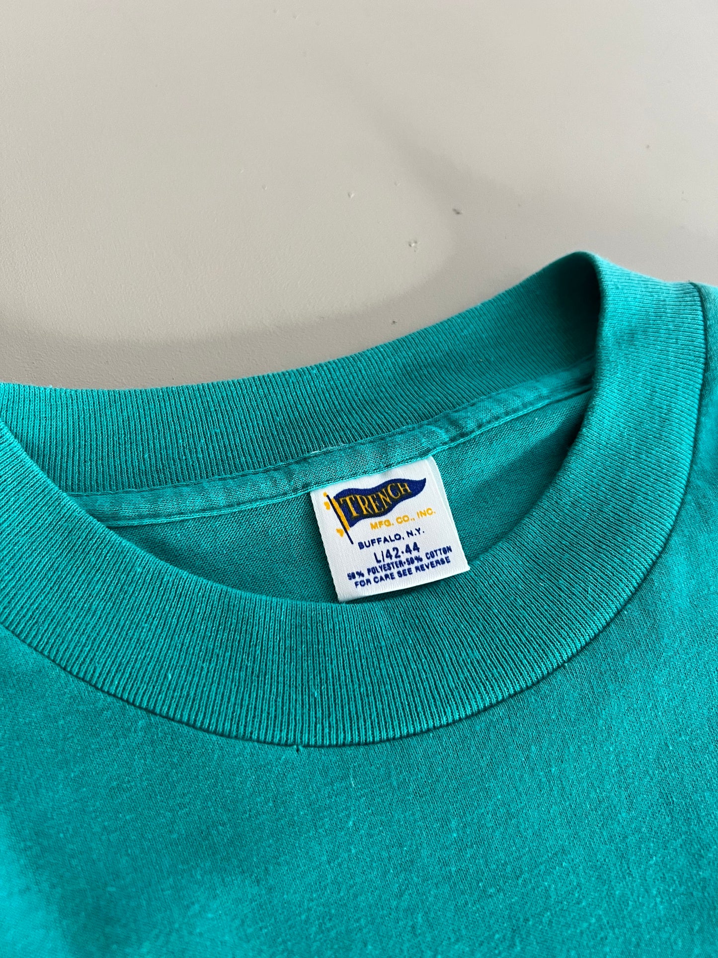 Large 80s Miami Dolphins T-shirt