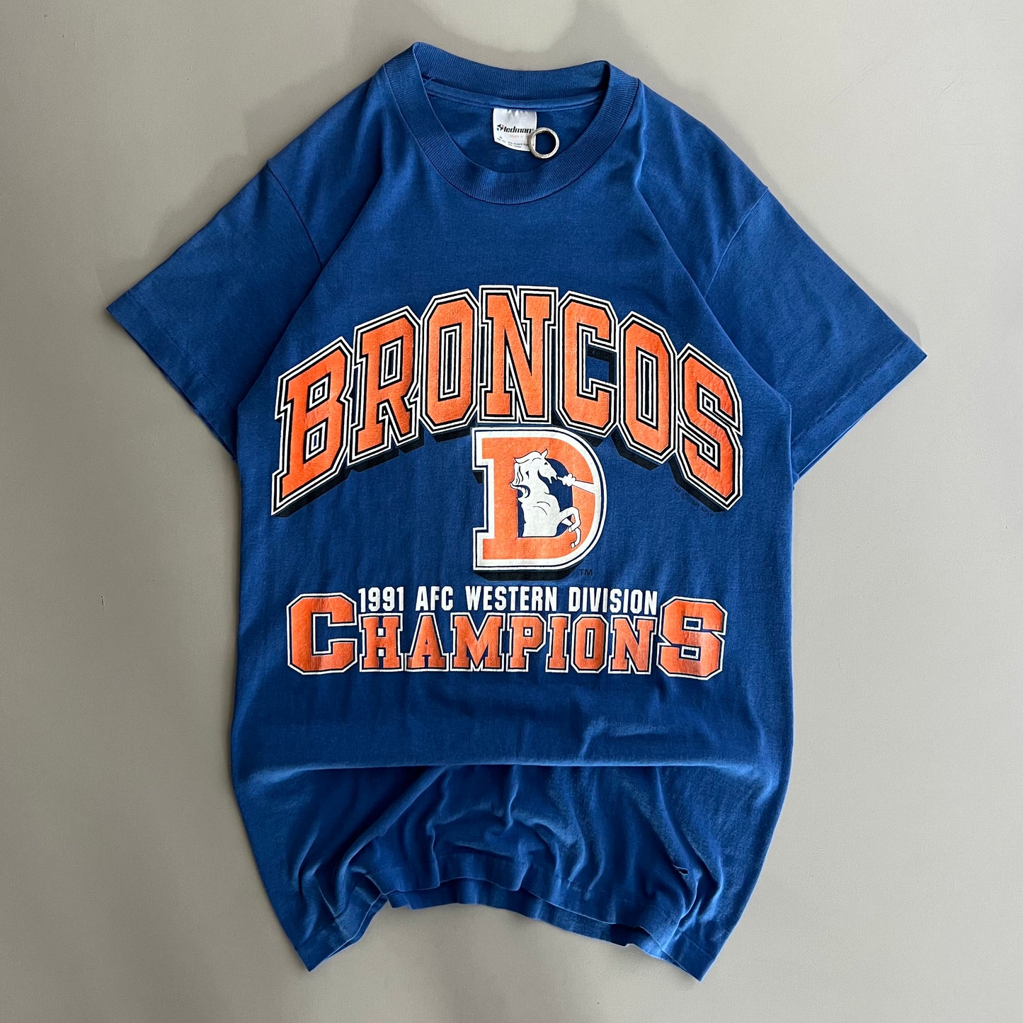 Medium 1991 Denver Broncos AFC West Champs T-shirt