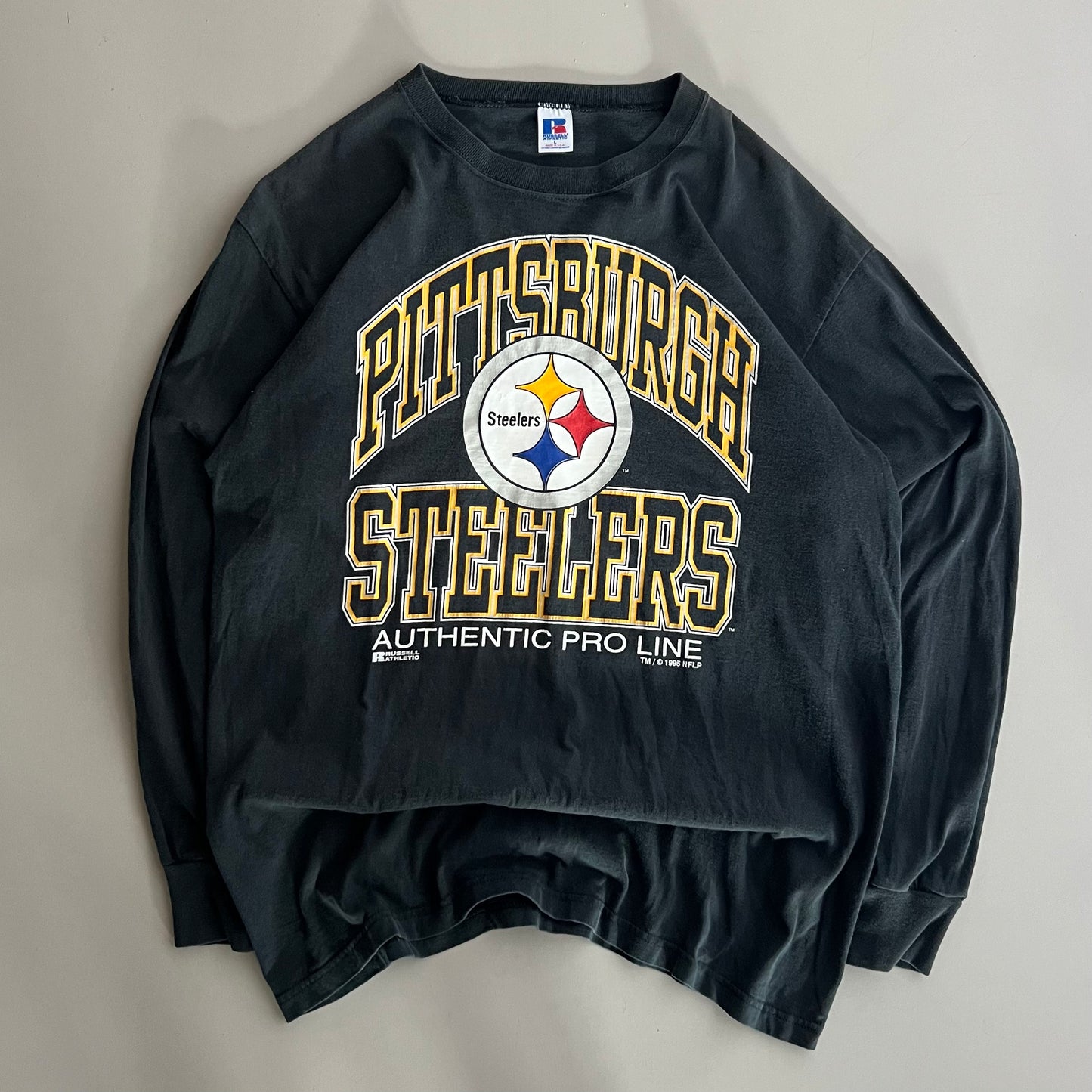 Large 1995 Pittsburgh Steelers Russell Athletic T-shirt