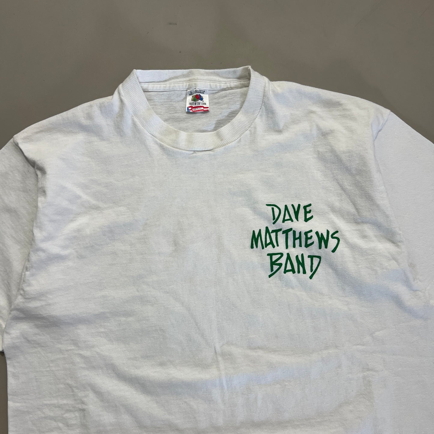 Large 1990s Dave Matthews Band Tour T-shirt