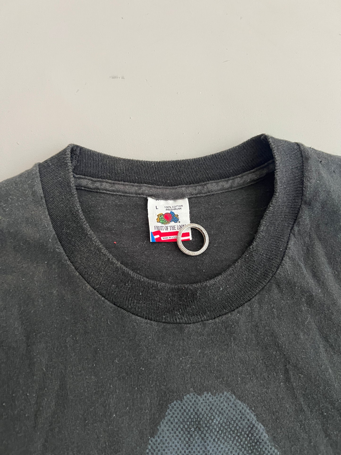 Large 1990s Boston Celtics Larry Bird T-shirt