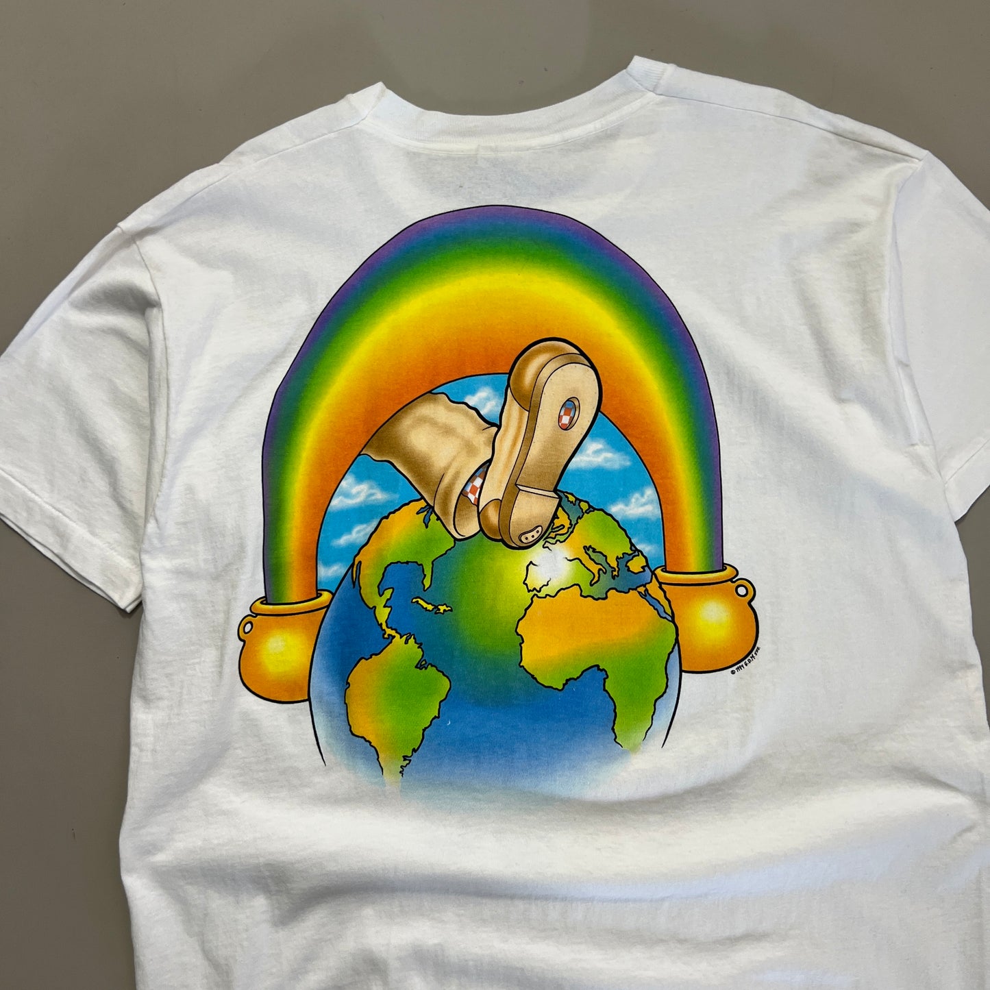XL 1994 Grateful Dead "Europe 72" Liquid Blue T-shirt