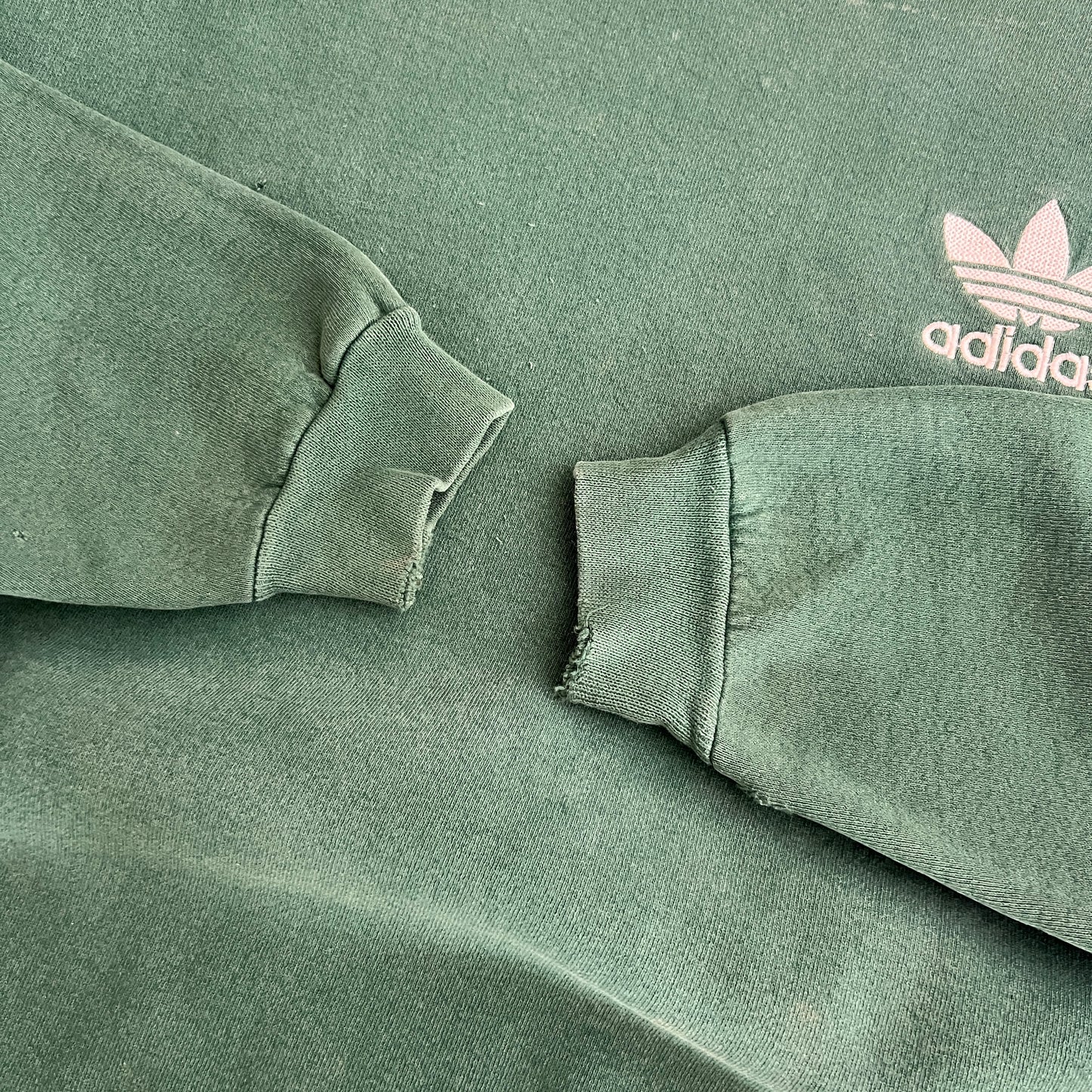 XXL 90s Moss Green Adidas Sweatshirt