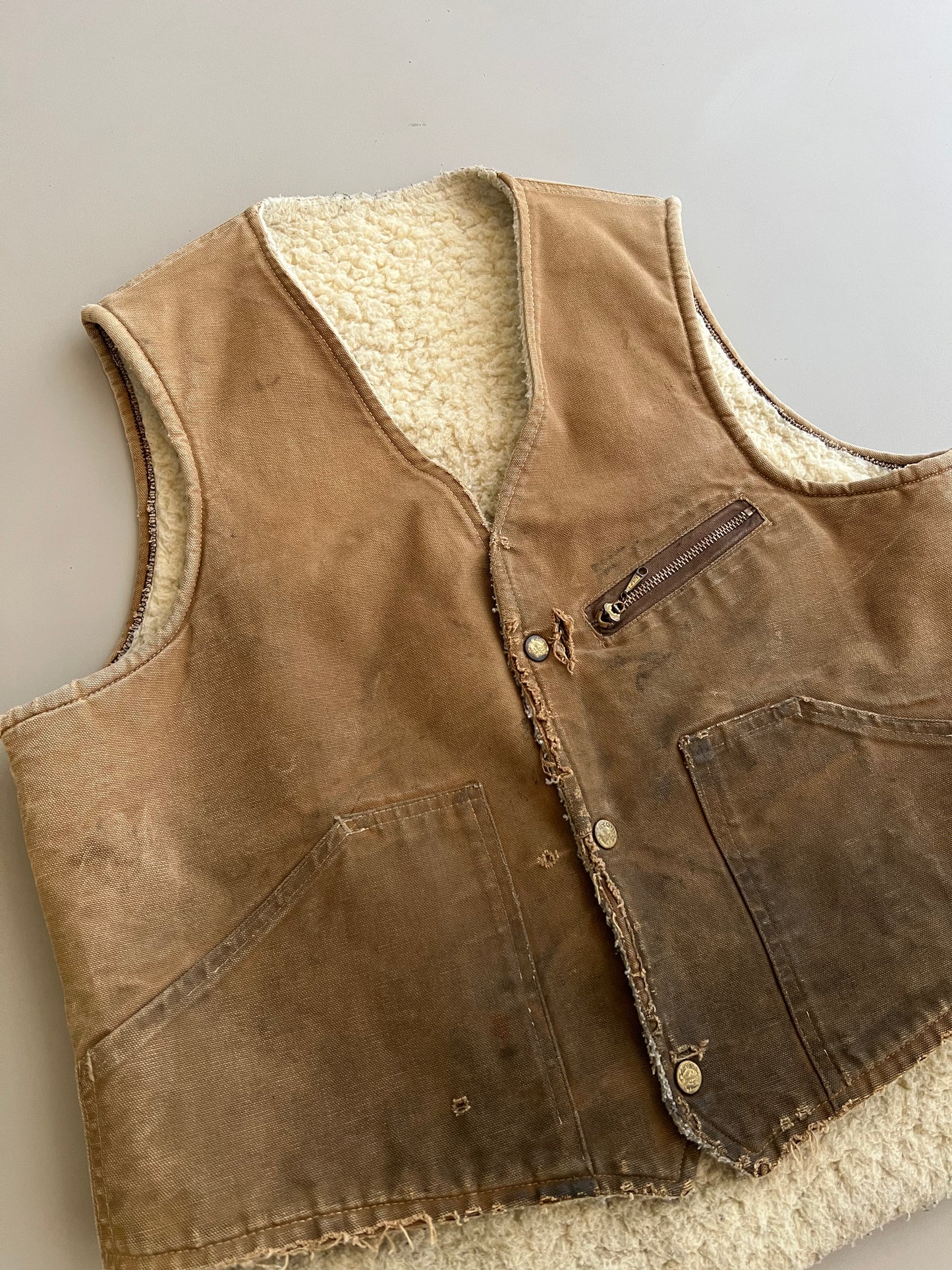 Medium 70s Carters Canvas Vest
