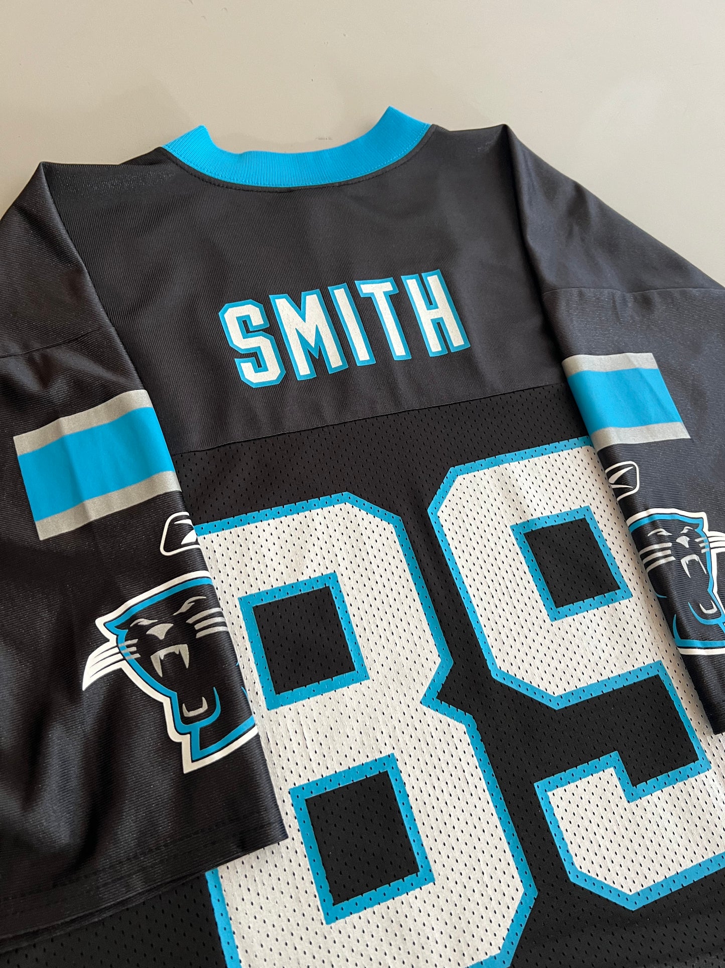 Large Y2K Carolina Panthers Jersey