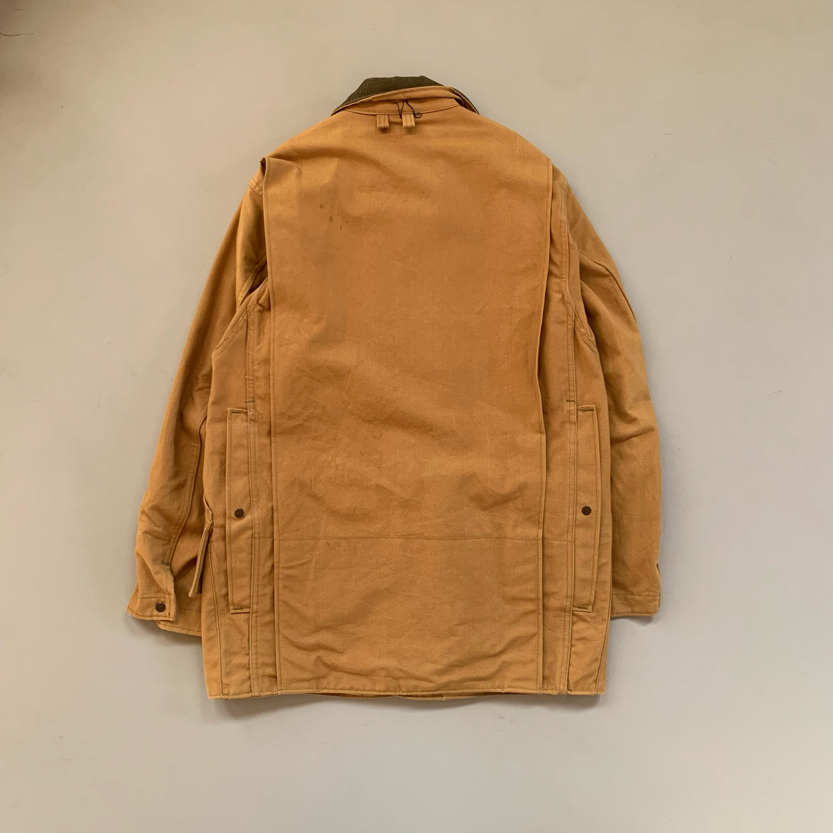 Large 90s Duxbak Tan Chore Chore Coat