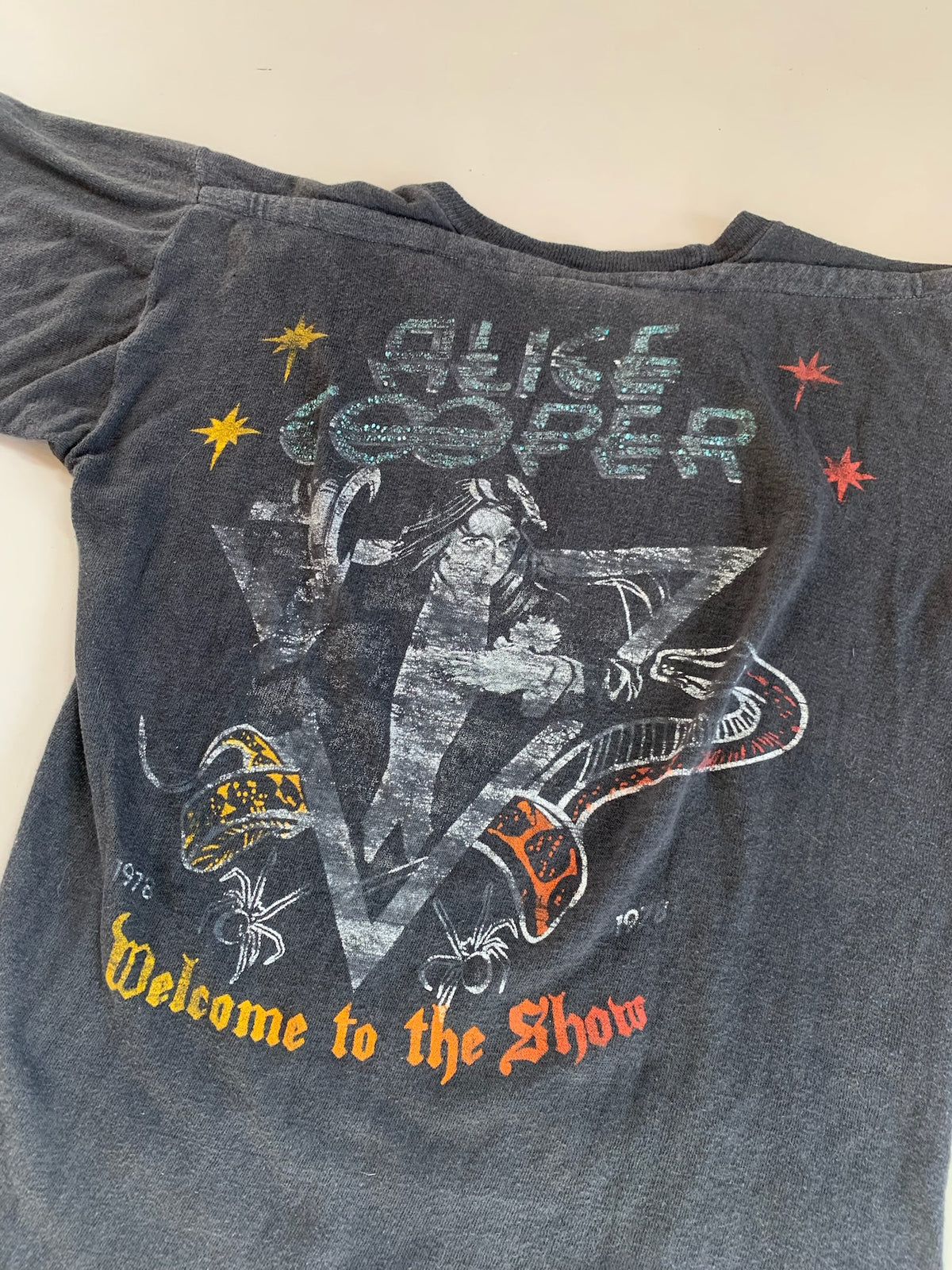 Medium 1970s Alice Cooper World Tour T-shirt