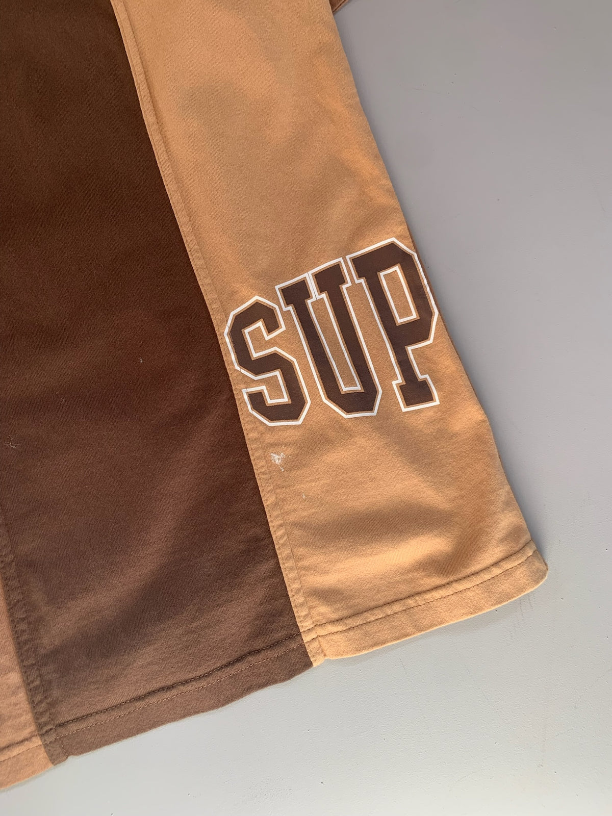 Large Brown Supreme Reconstructed Shirt