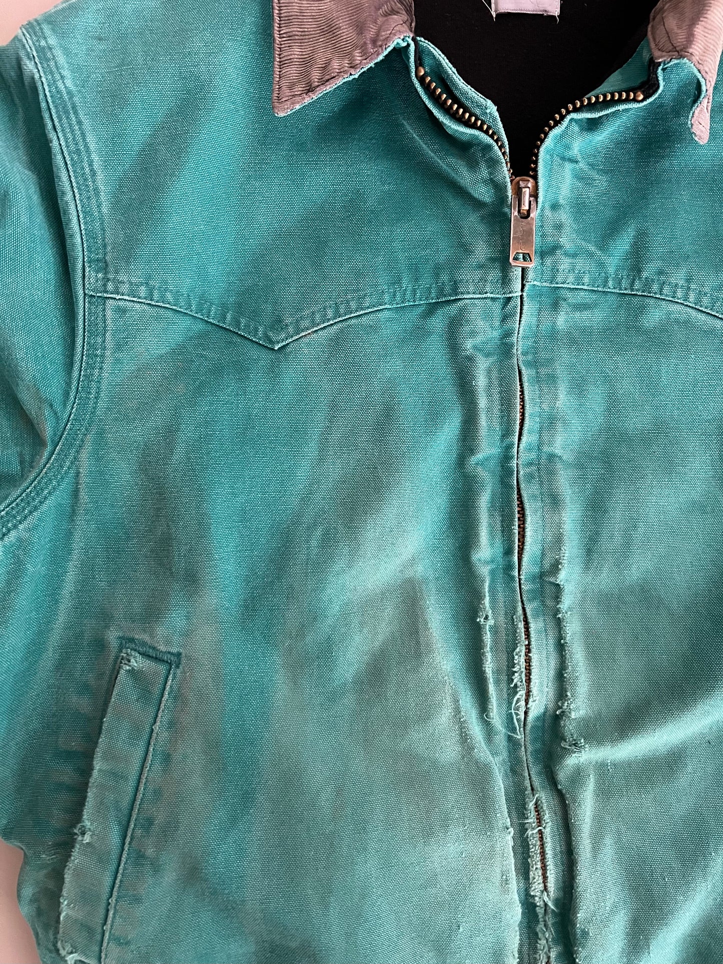 Large 90s Heavily Distressed Carhartt Santa Fe Jacket