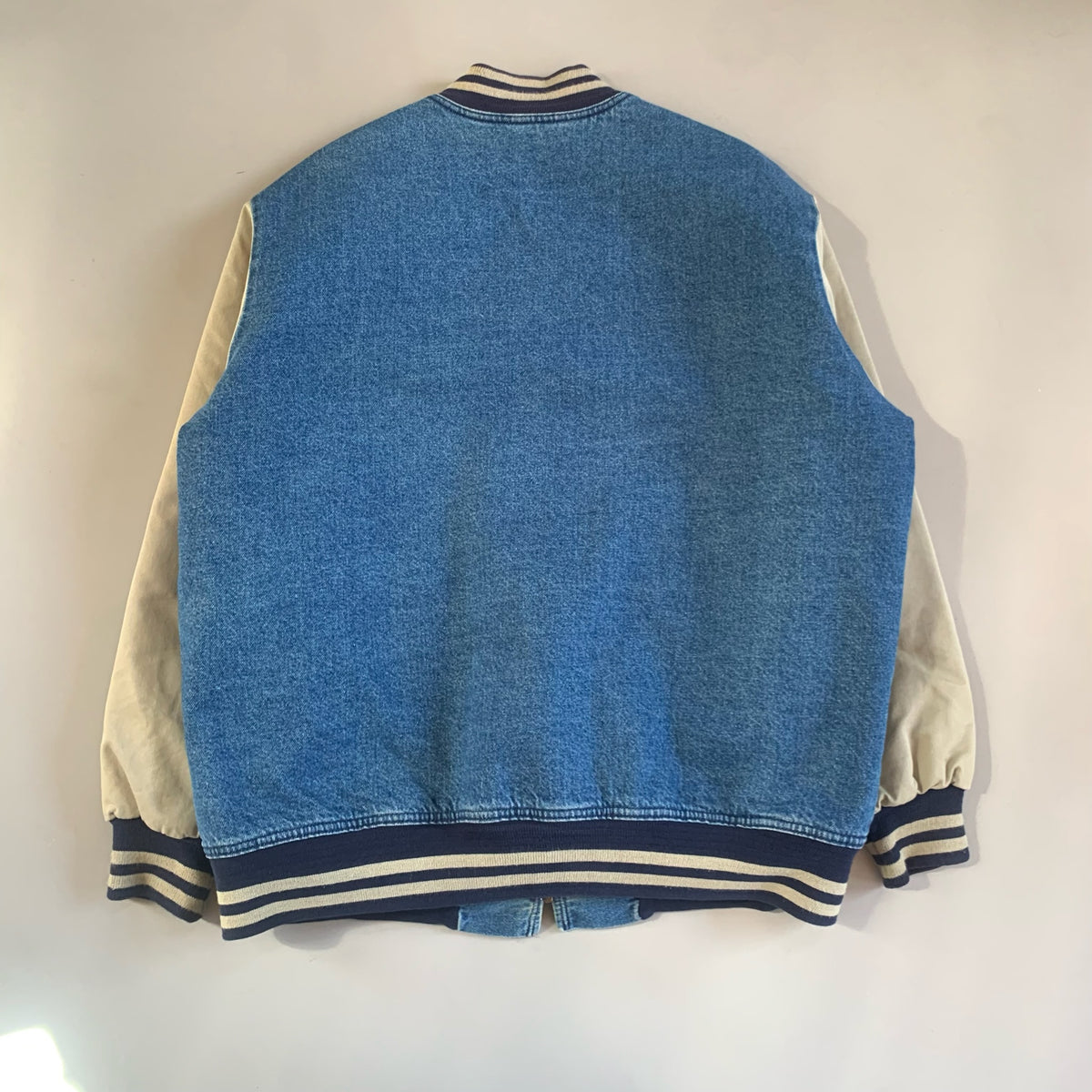 XXL 2000s Dickies Denim Varsity Style Jacket