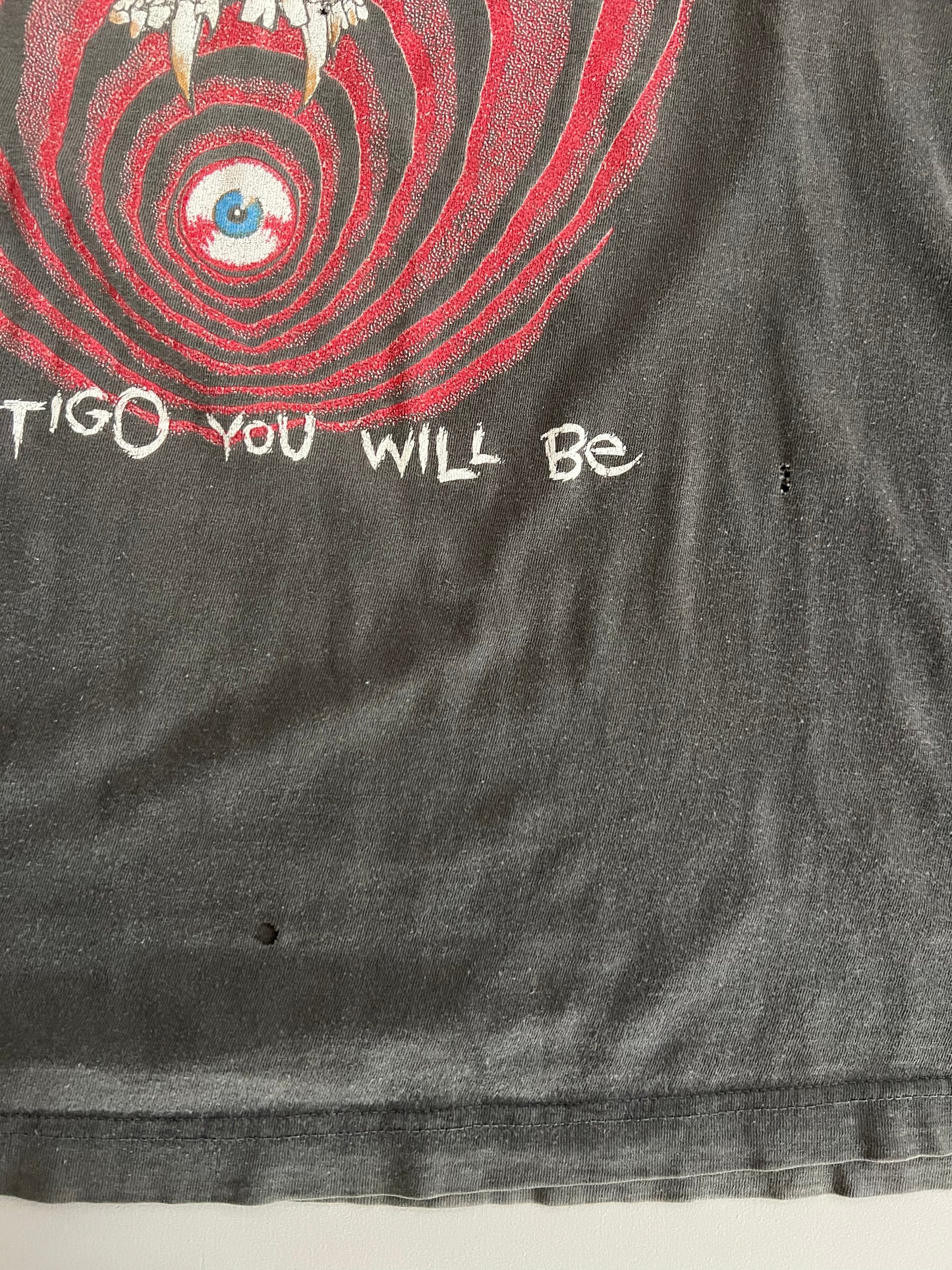 XL 1988 Metallica In Vertigo Pushead T-shirt