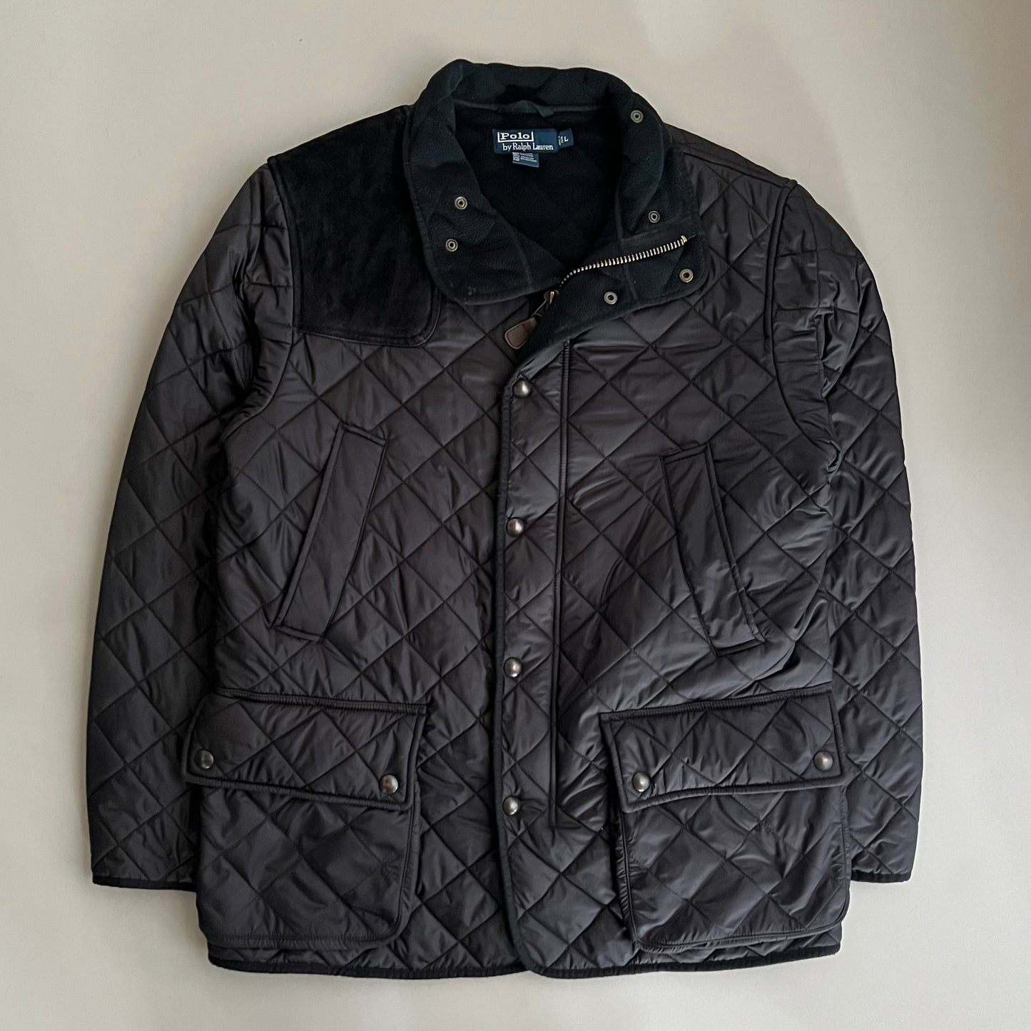 Large 90s Polo Ralph Lauren Quilted Jacket