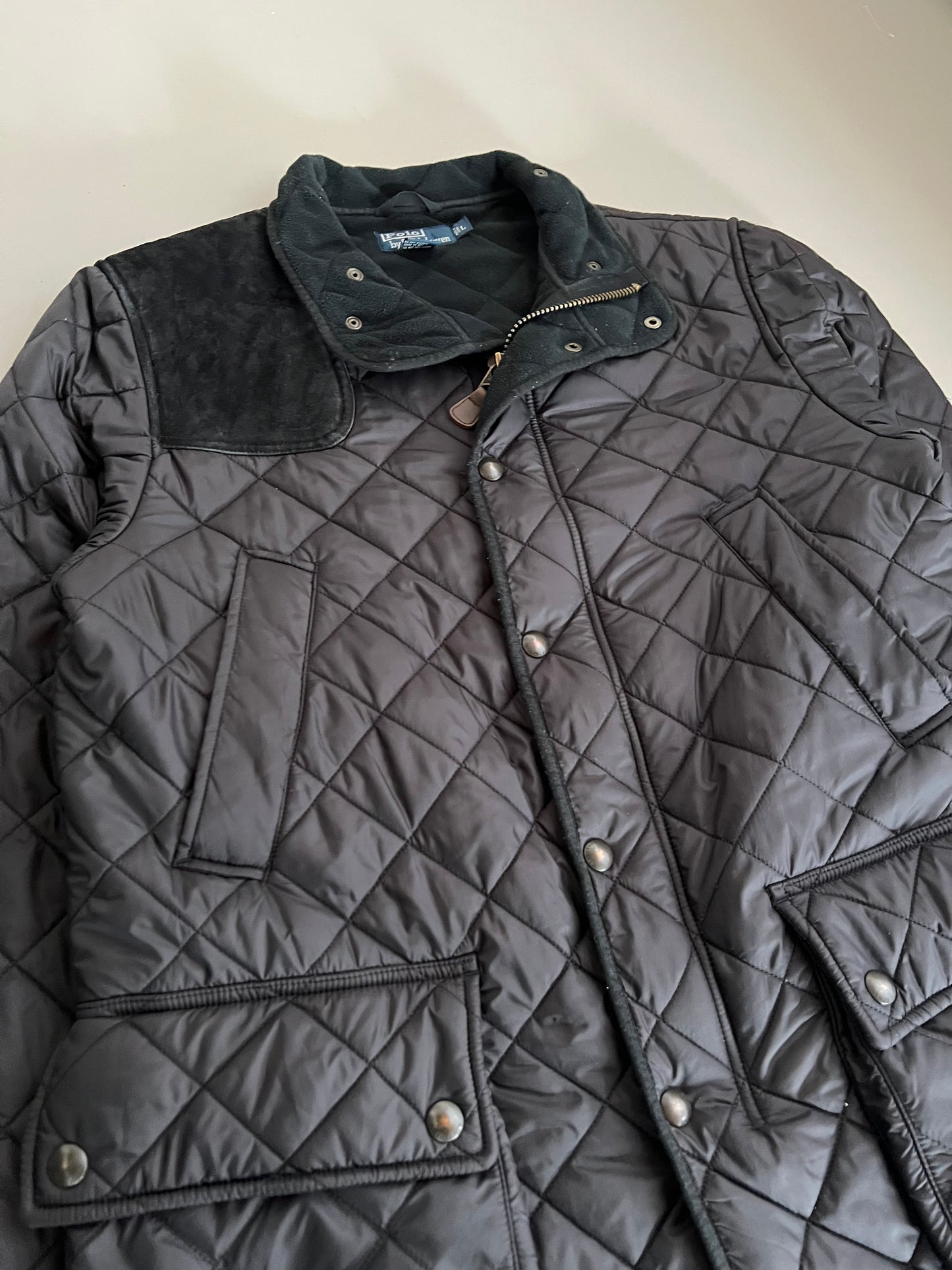 Large 90s Polo Ralph Lauren Quilted Jacket