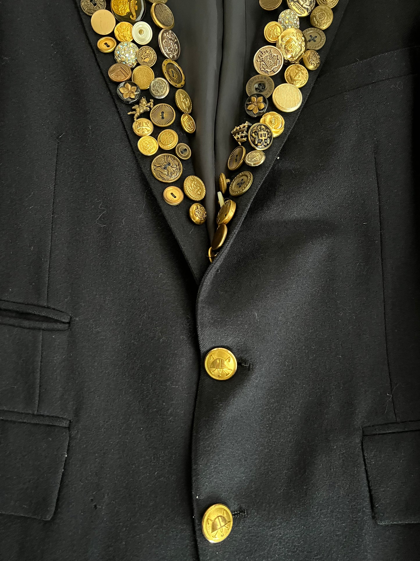Large 90s Polo by Ralph Lauren Studded Blazer