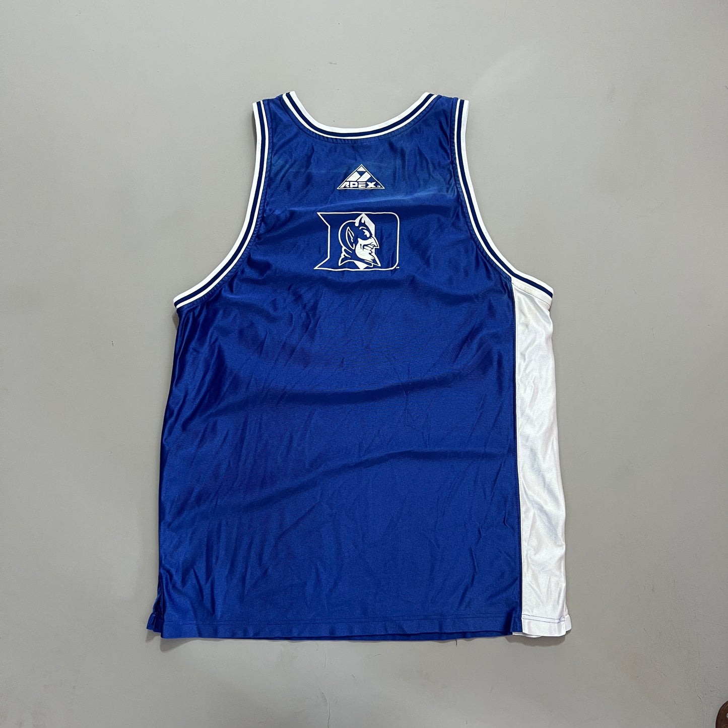 Large Duke Blue Devils Apex Basketball Jersey