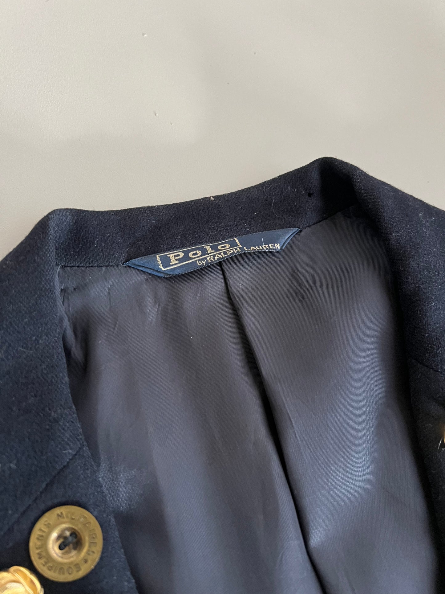 Large 90s Polo by Ralph Lauren Studded Blazer