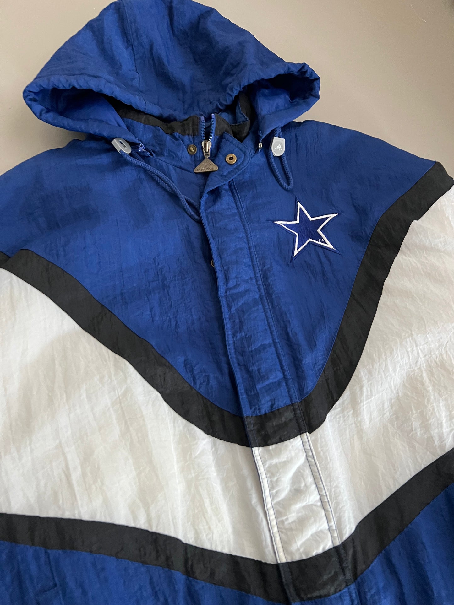 Large 90s Dallas Cowboys Apex One Starter Jacket