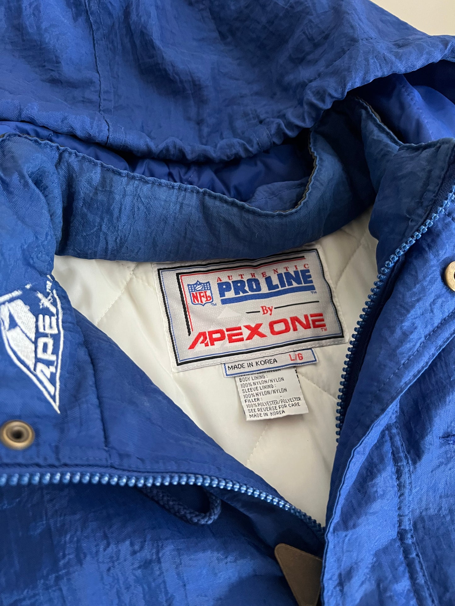 Large 90s Dallas Cowboys Apex One Starter Jacket