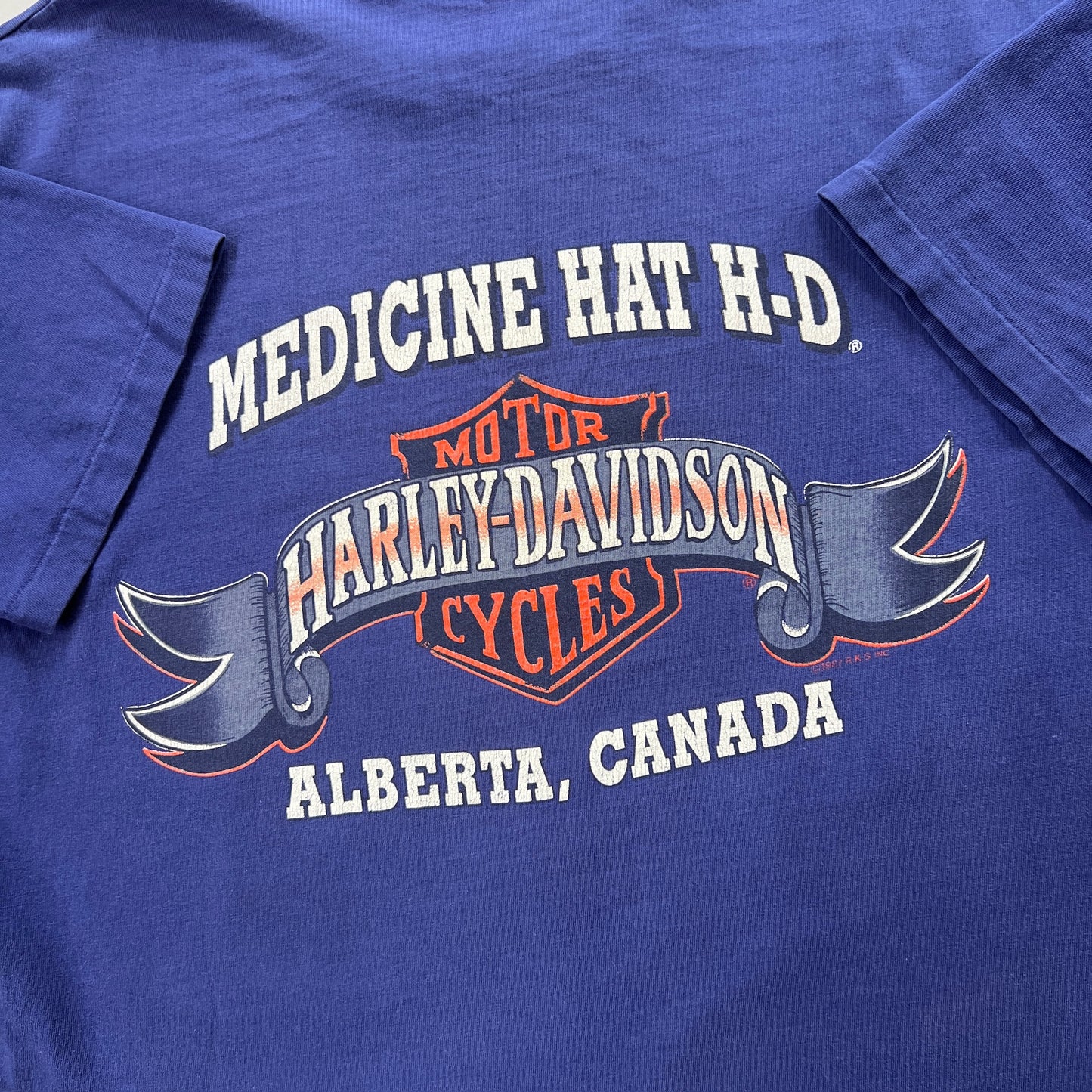 XL 1993 Harley Davidson Survivor Canada T-shirt