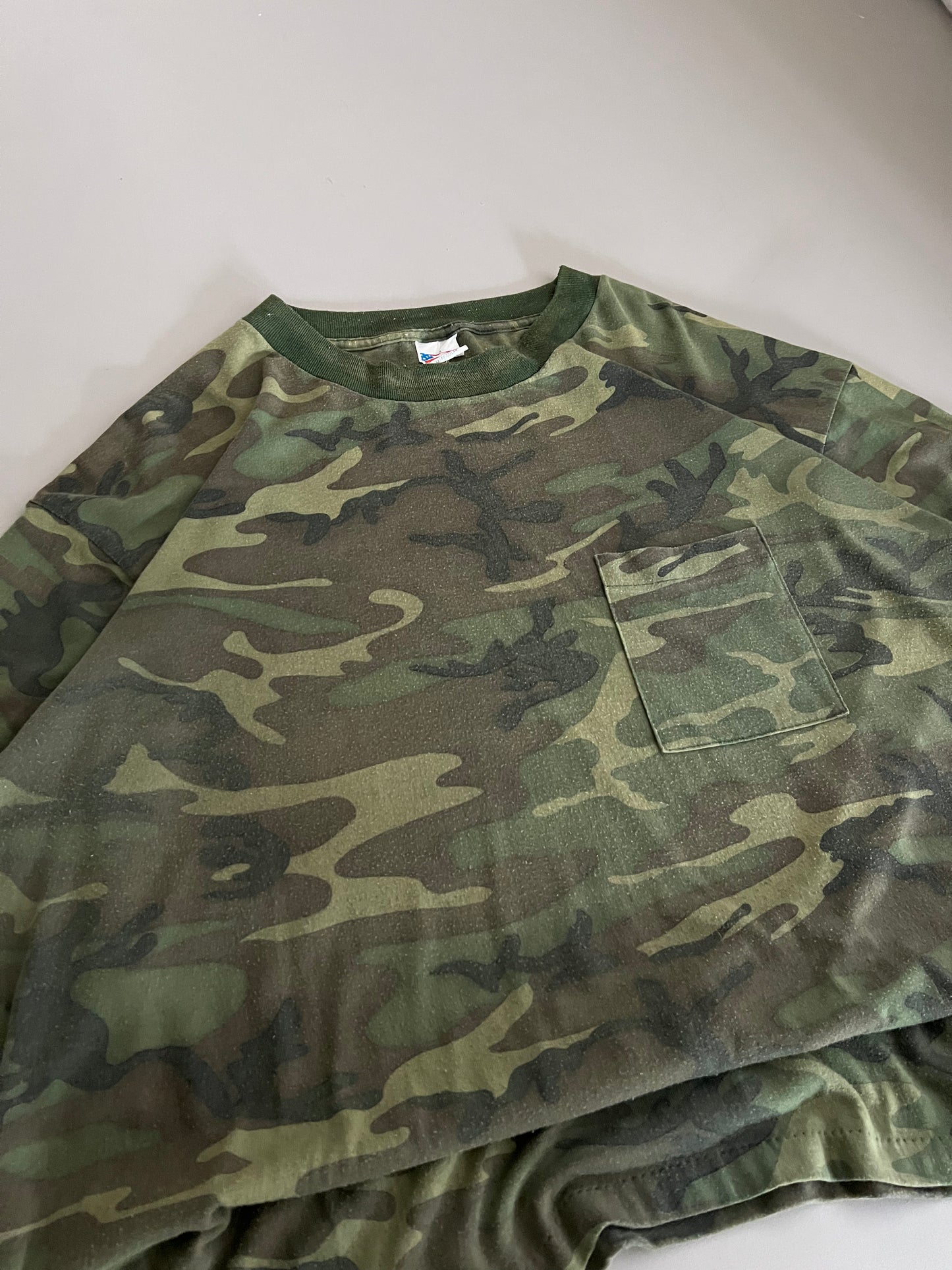 3XL 90s Liberty Camo T-shirt