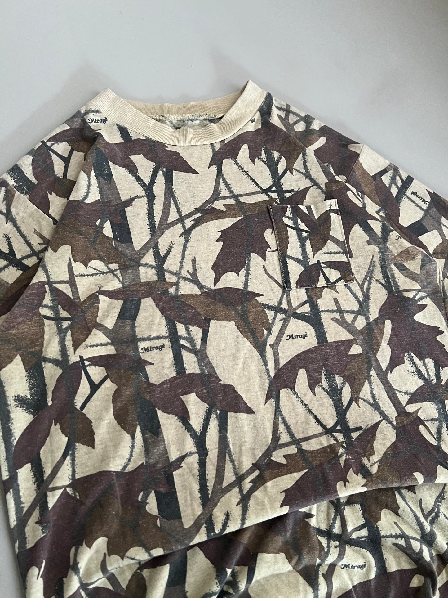 Medium 80s Camo Blank T-shirt