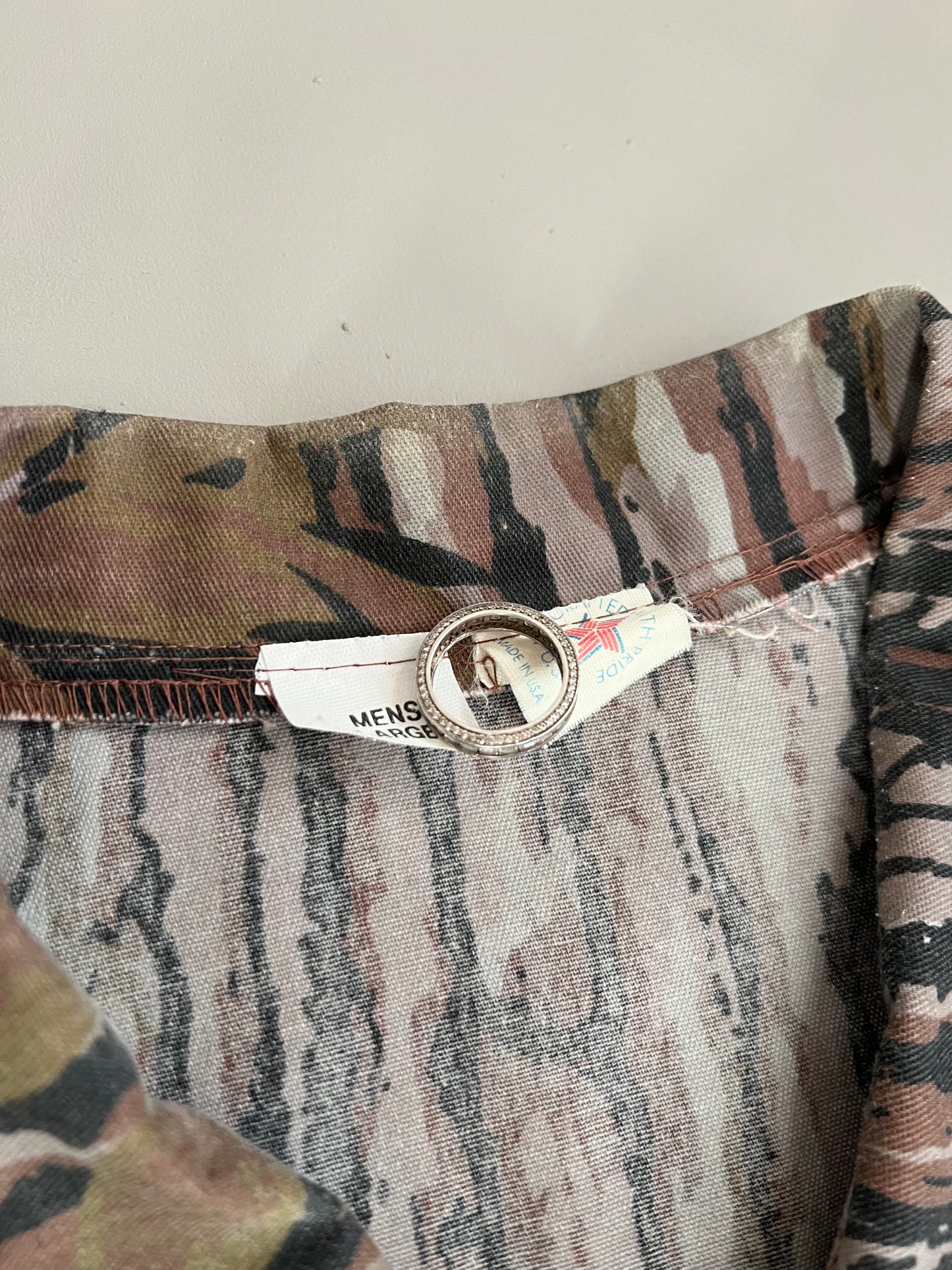 Large 60's Camo Hunting Shirt