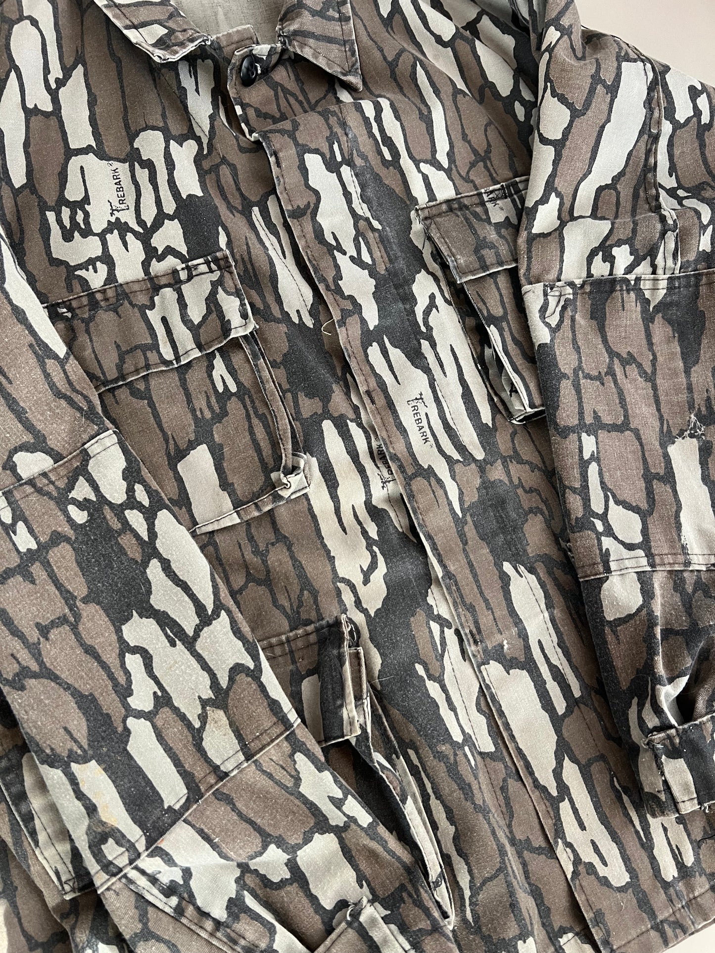 XL 90s Rebark Camo Chore Jacket