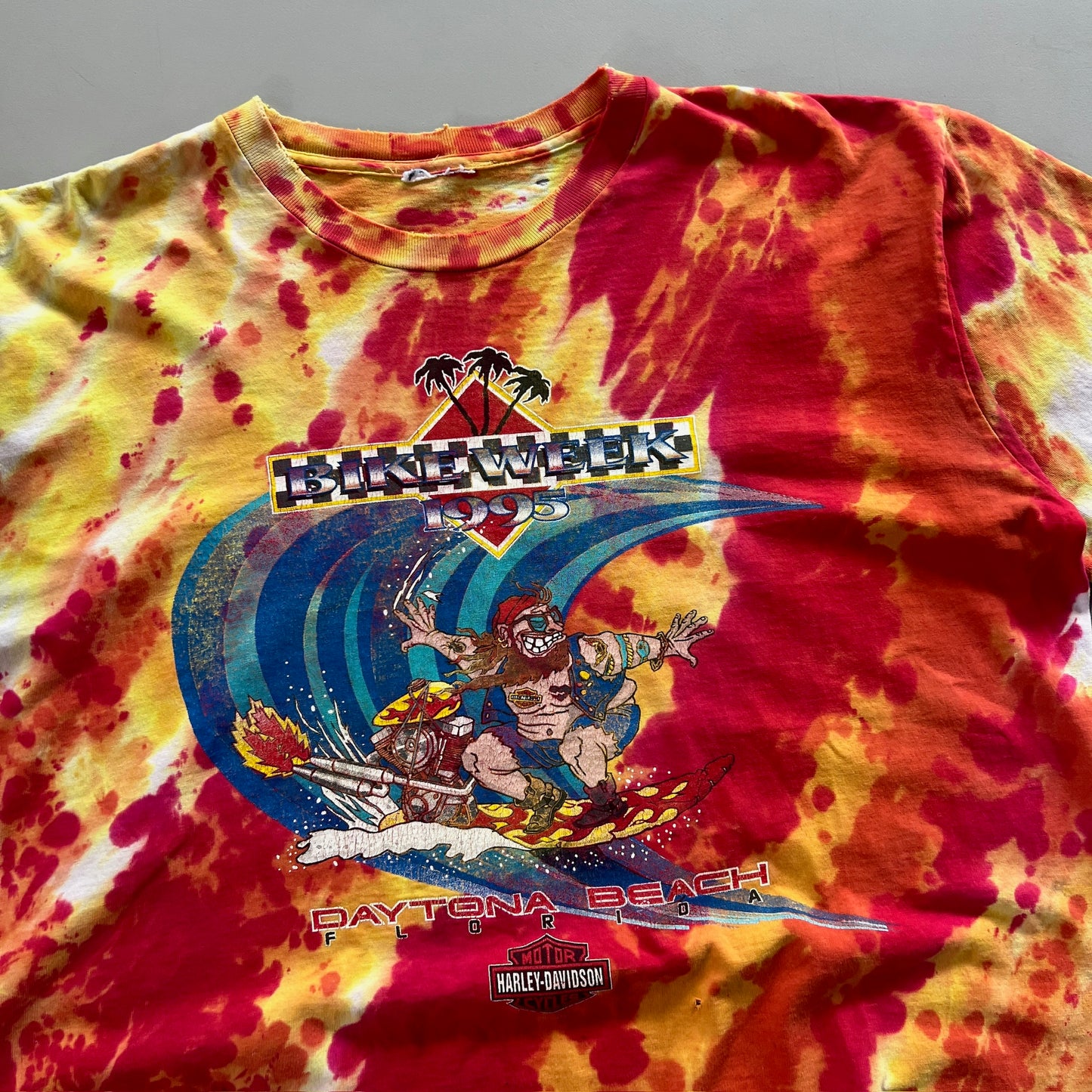 Large 1995 Harley Davidson Daytona Beach T-shirt