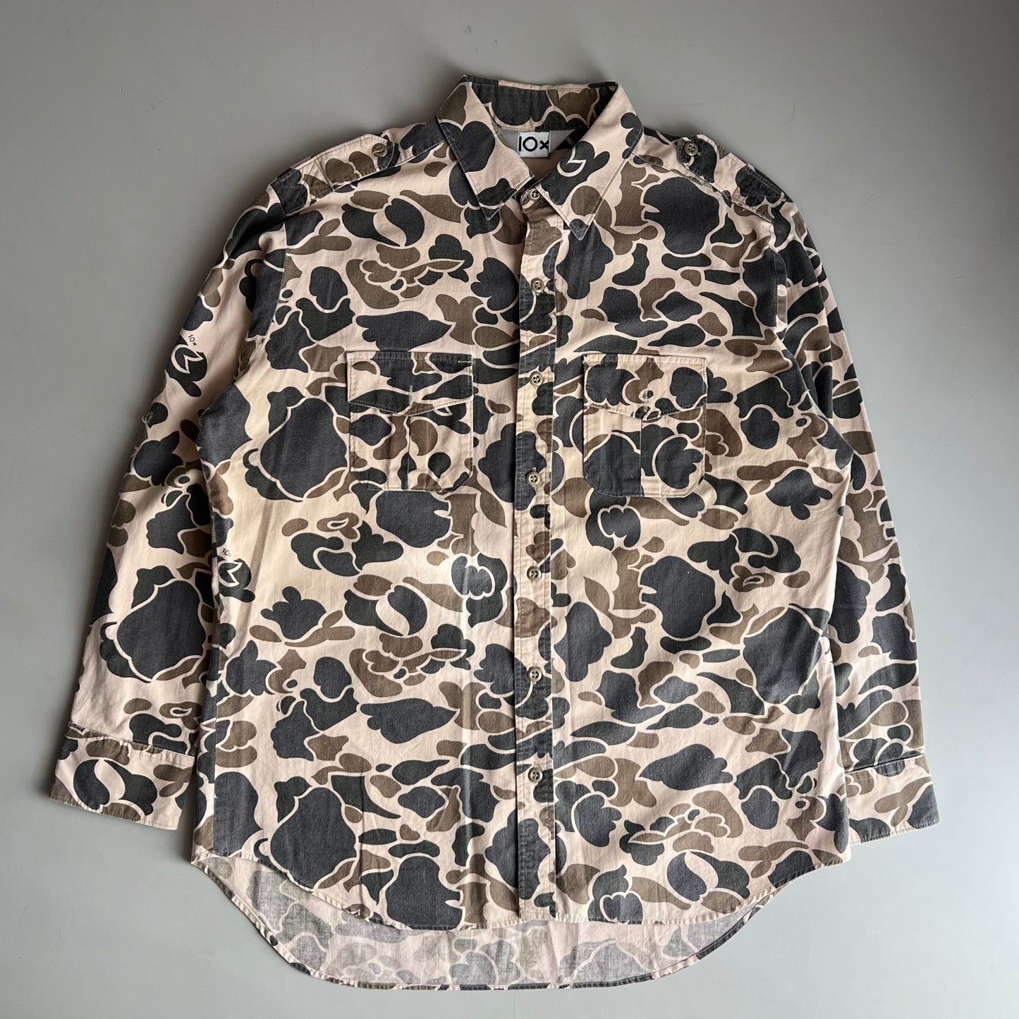 XL Duck Camo Button Shirt
