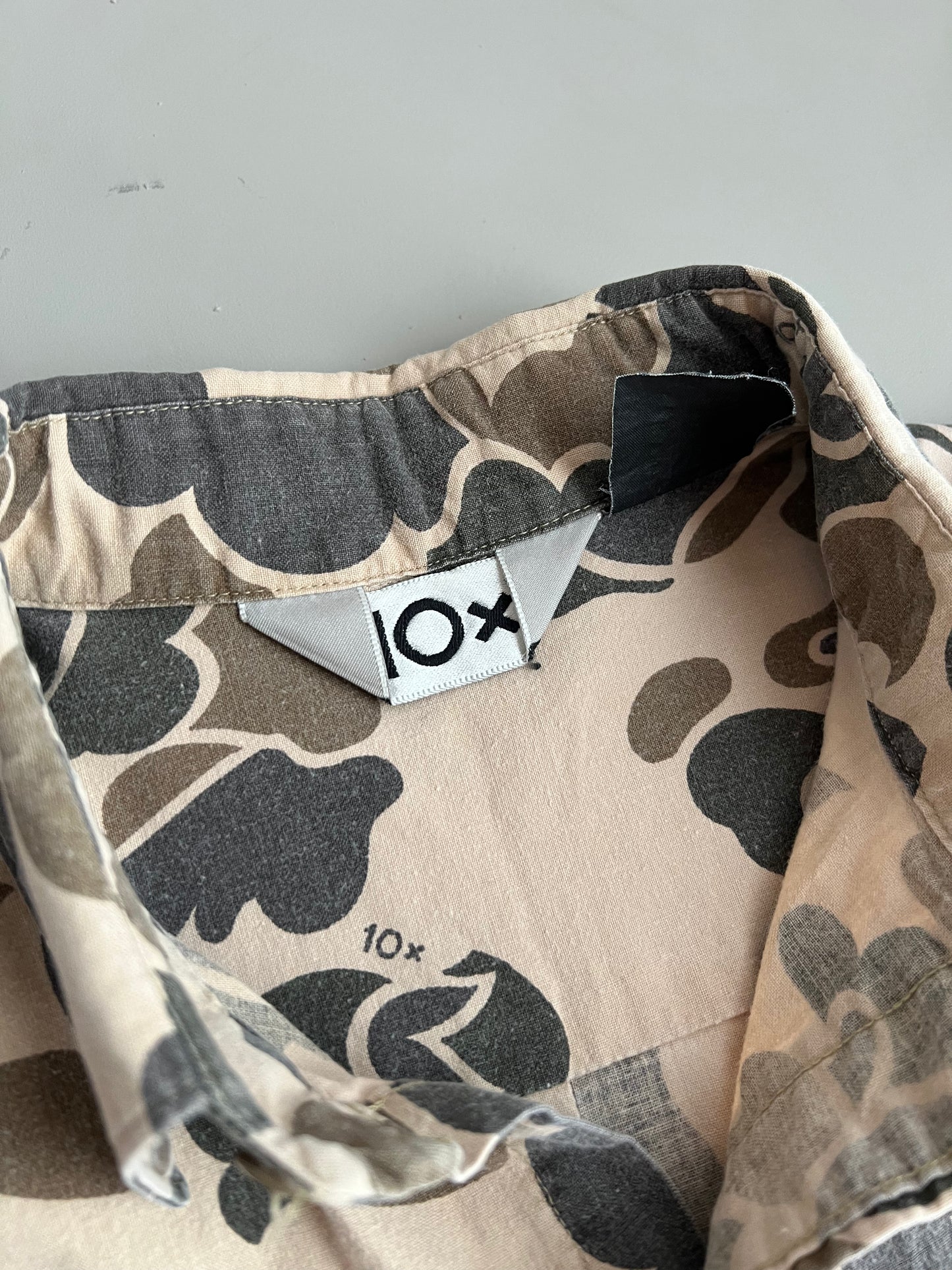 XL Duck Camo Button Shirt