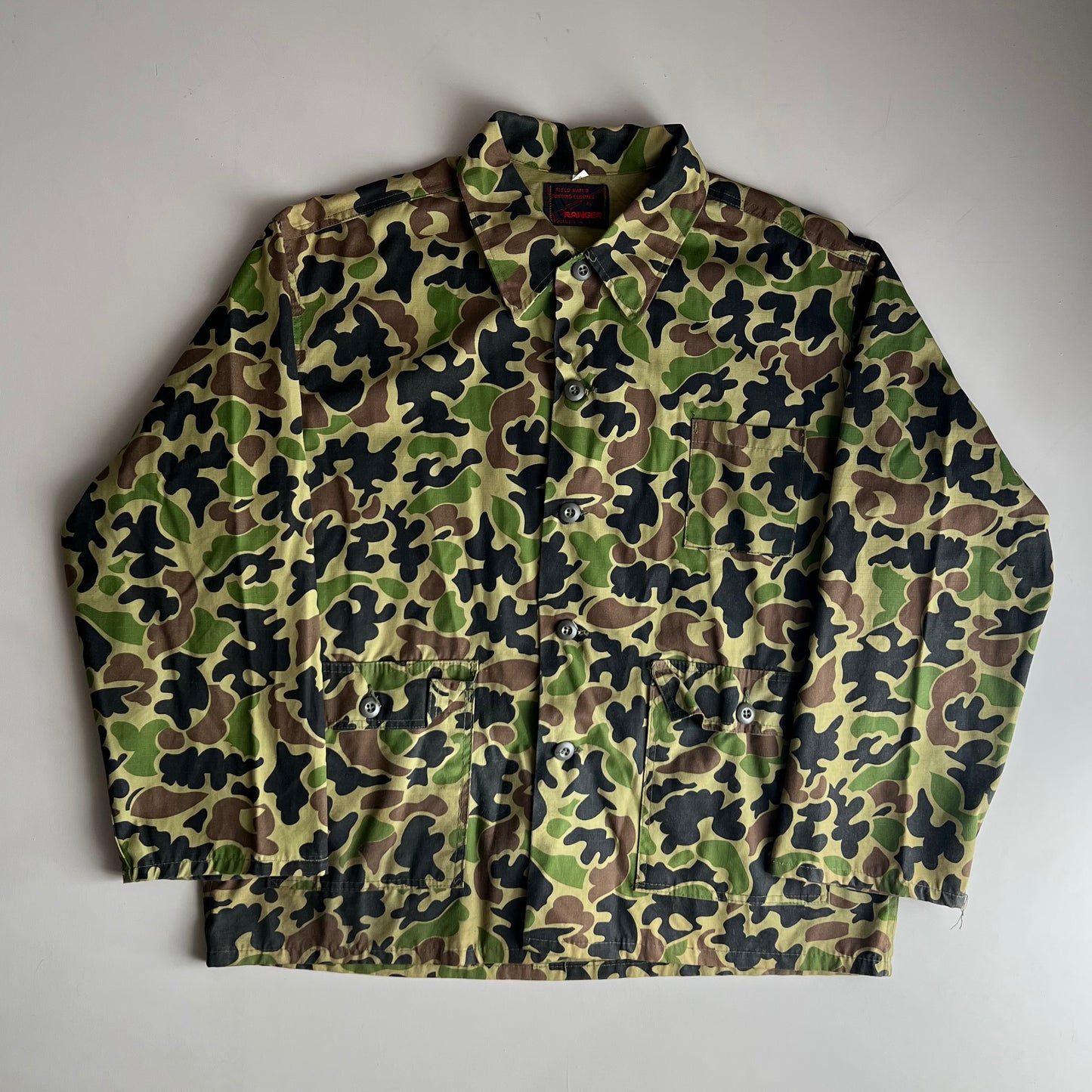 Large 80s Ranger Camo Jacket