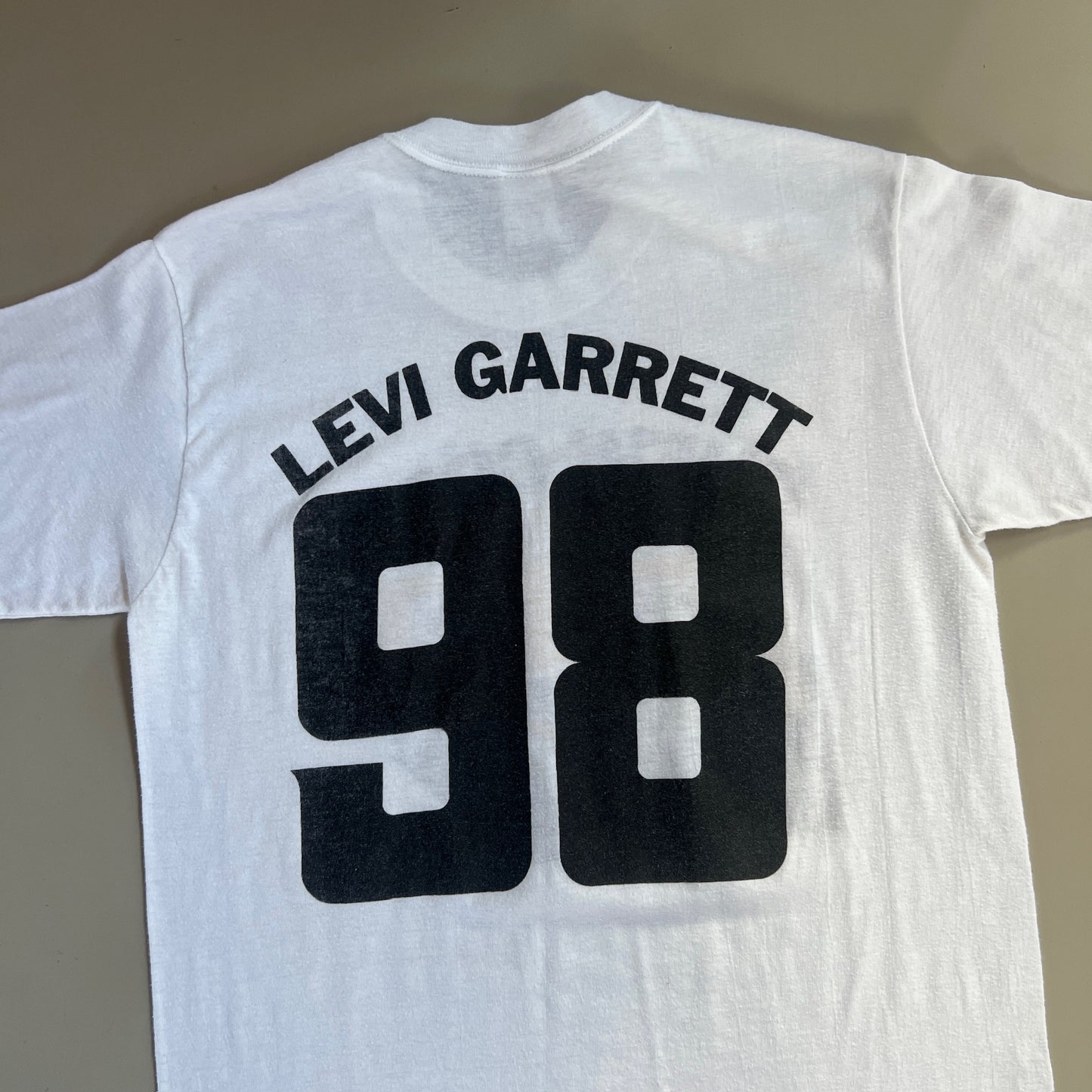 Large 1980s Levi Garrett Chew Crew T-shirt