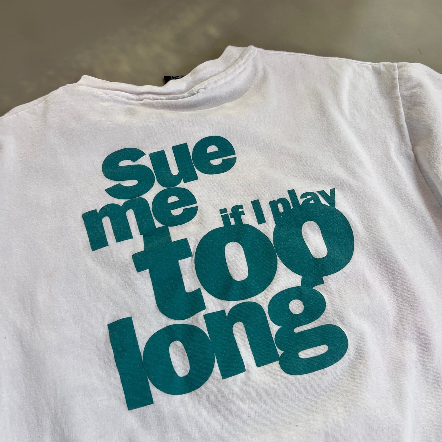 XL 1990s Steely Dan Sue Me T-shirt