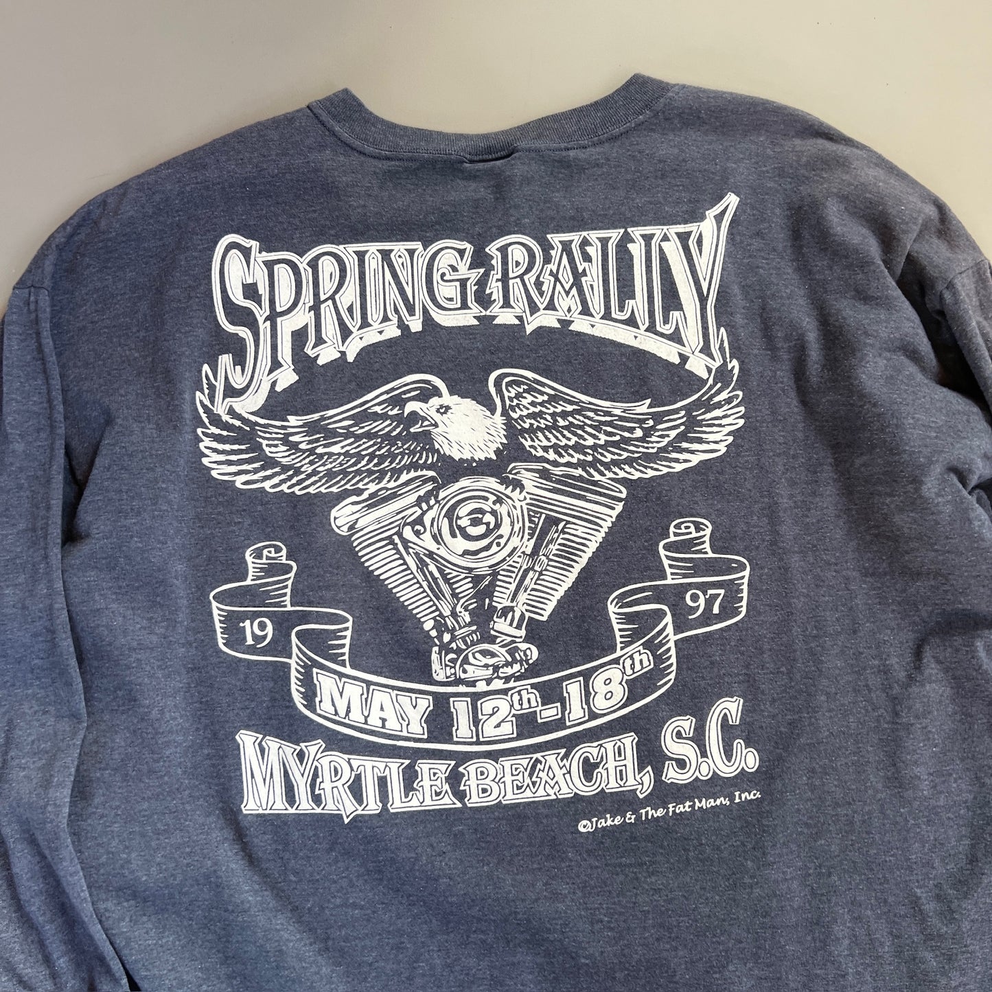 Large 1997 Myrtle Beach Spring Rally T-shirt