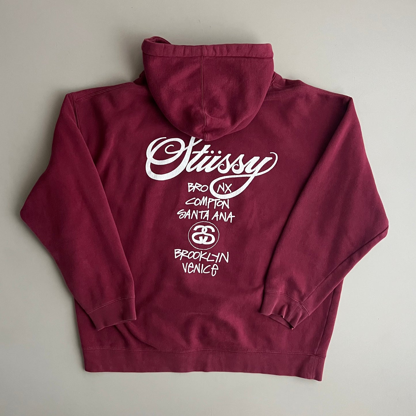 XL Stussy World Tour Sweatshirt