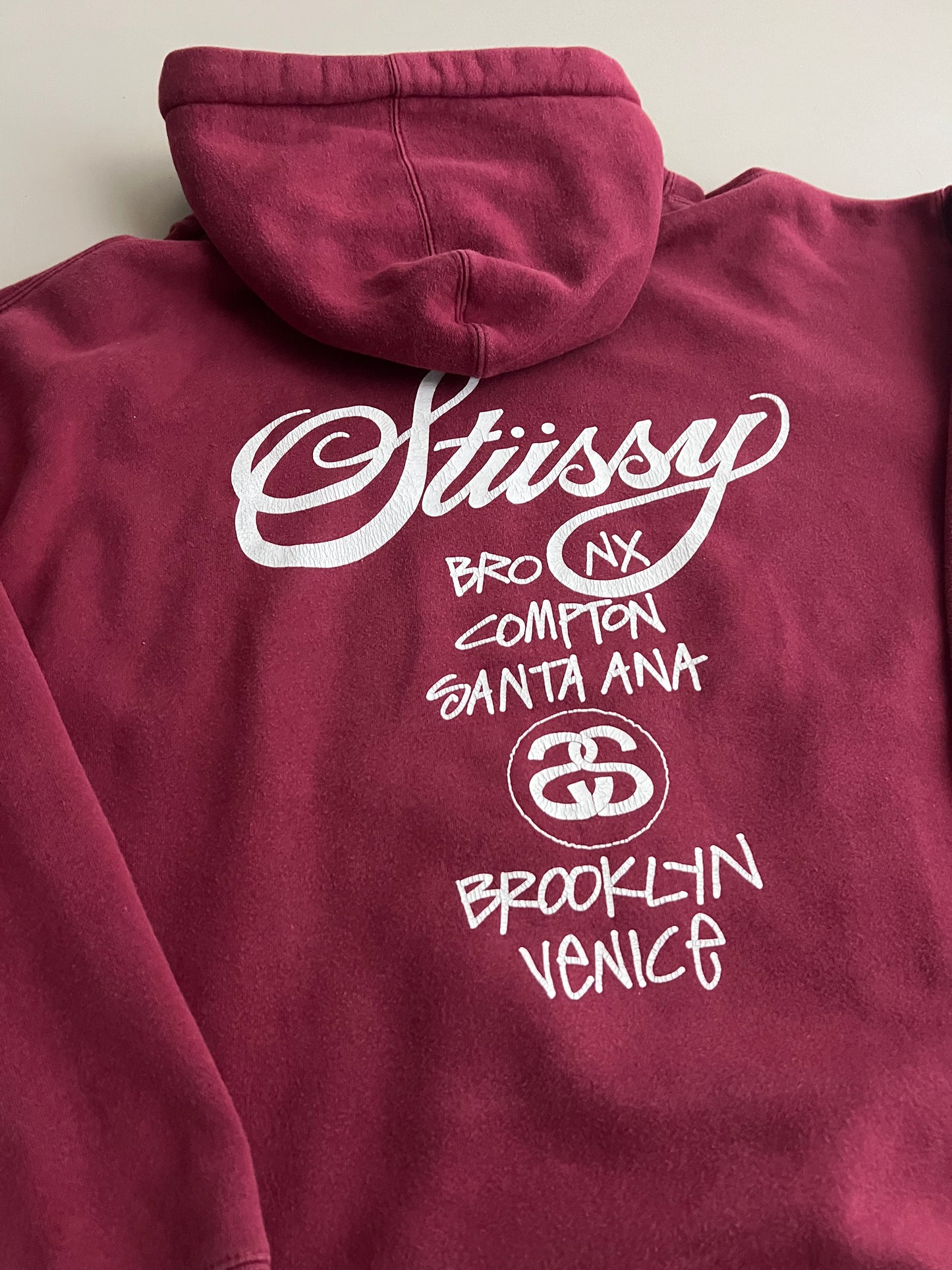 XL Stussy World Tour Sweatshirt