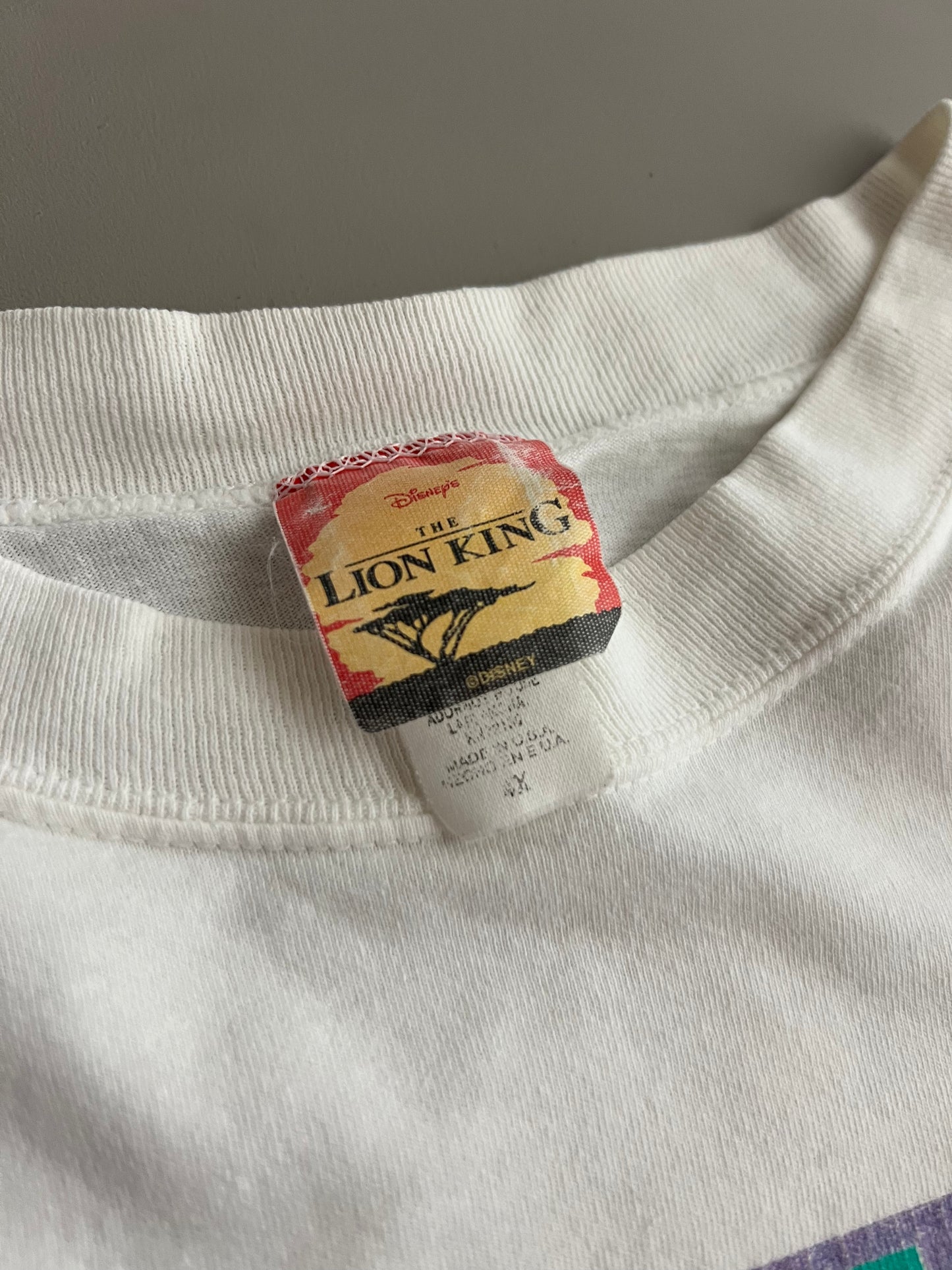 3XL 90s Disney The Lion King T-shirt
