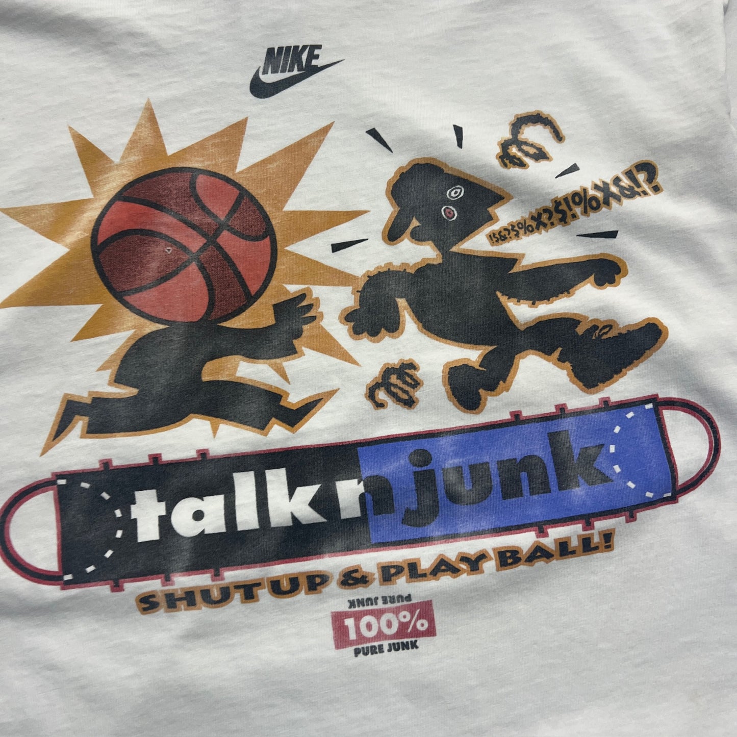 XL 1990s Nike TalknTrash T-shirt