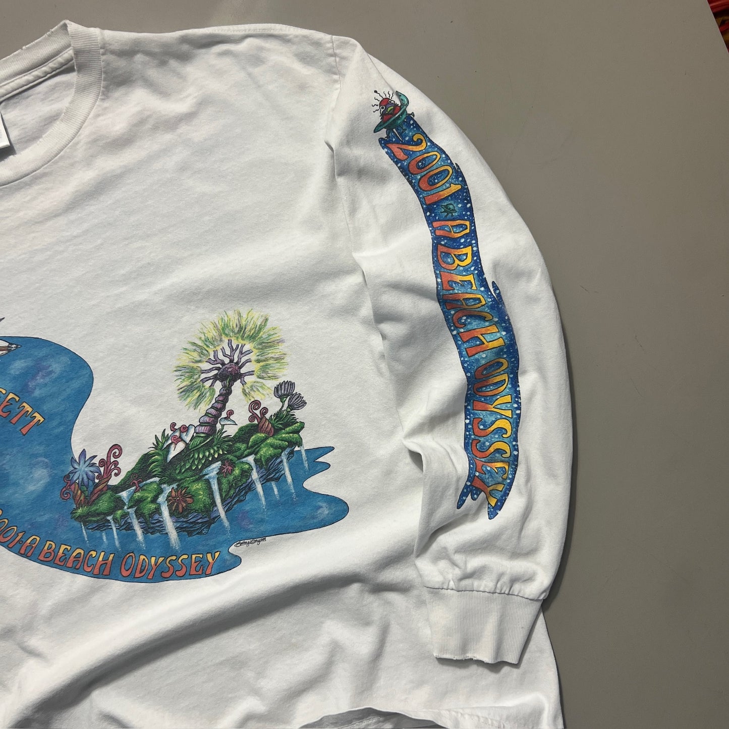 XL 2001 Jimmy Buffet Ocean Odyssey Tour T-shirt