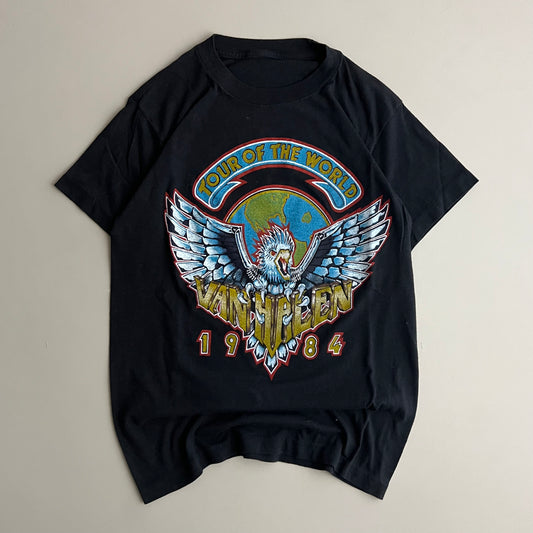 Large 1984 Van Halen Tour of the World T-shirt
