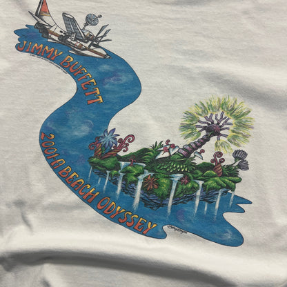 XL 2001 Jimmy Buffet Ocean Odyssey Tour T-shirt