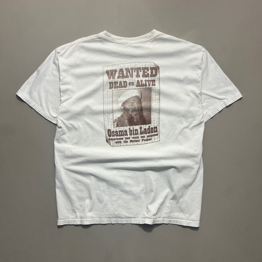 XL 2000s Guidos Osama T-shirt