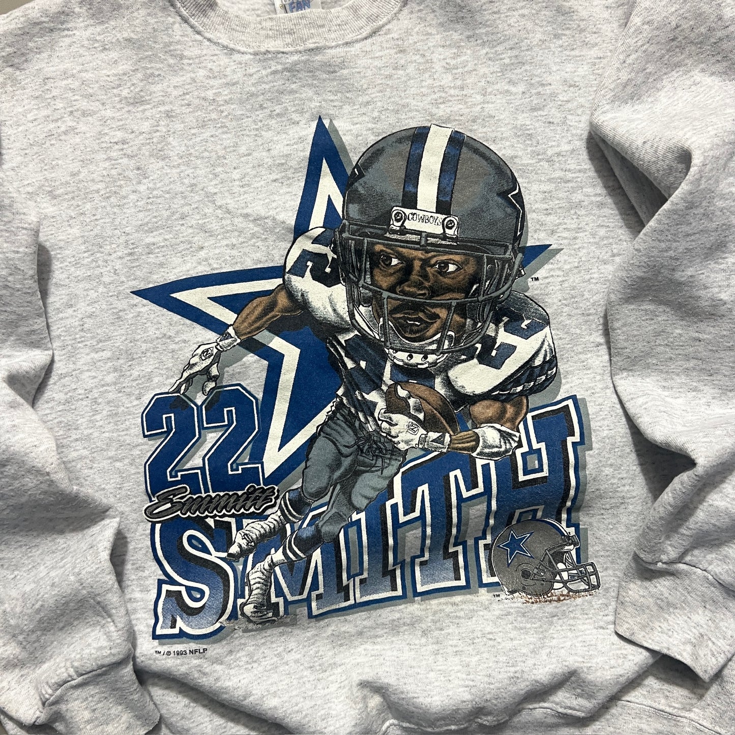 XL 1993 Dallas Cowboys Emmitt Smith Sweatshirt