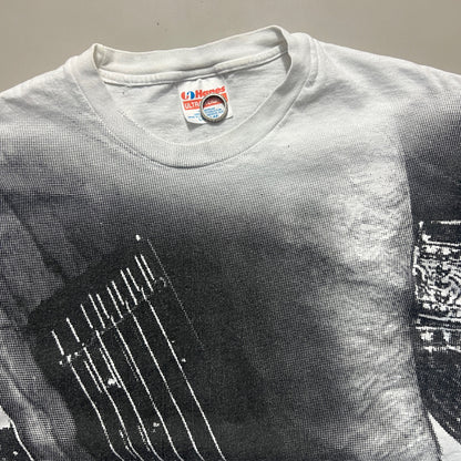Large 1990s Bruce Spingstein AOP T-shirt