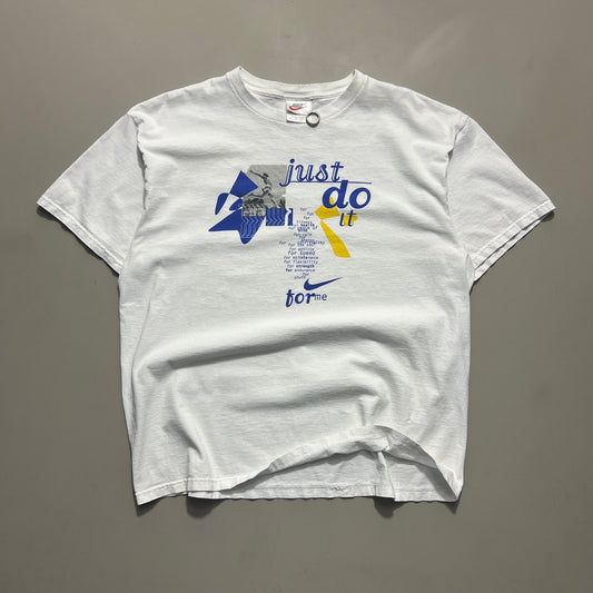 Large 1990s Nike Just Do It T-shirt