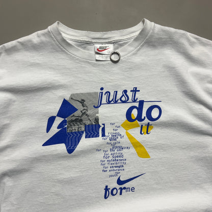 Large 1990s Nike Just Do It T-shirt